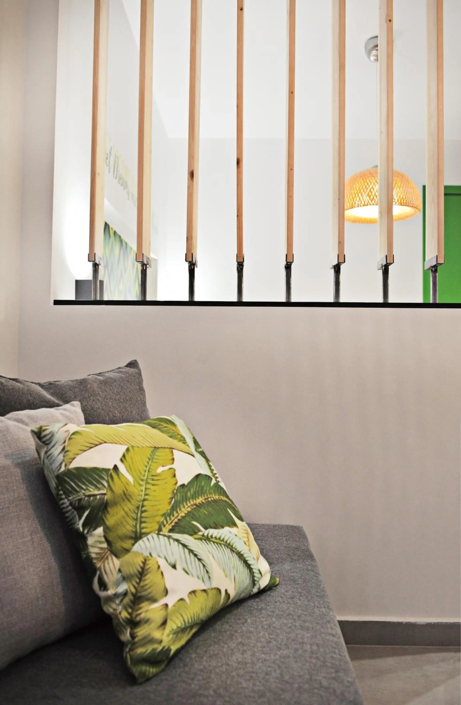 Living room in The Athenians Modern Apartments