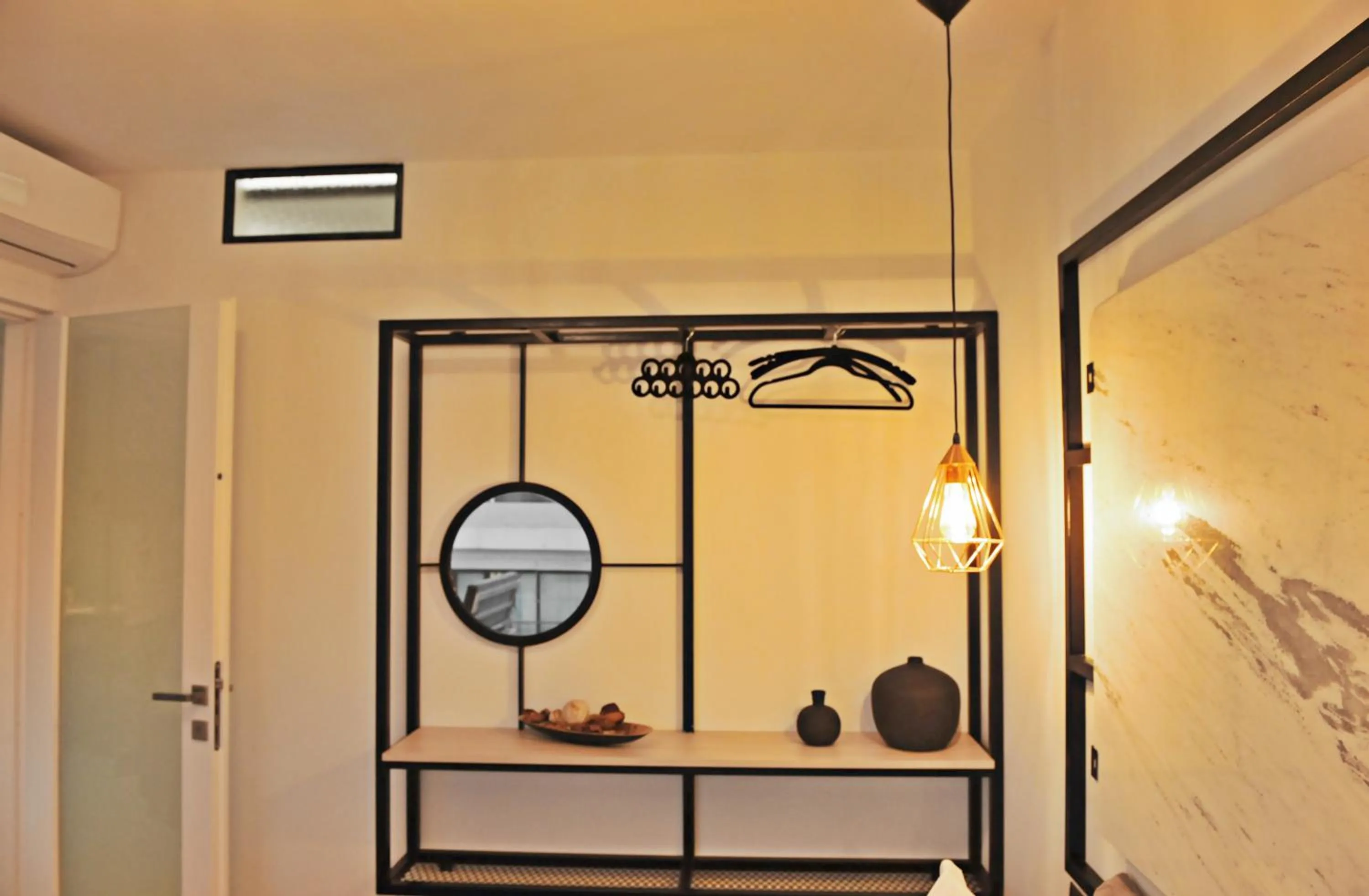 Bedroom in The Athenians Modern Apartments