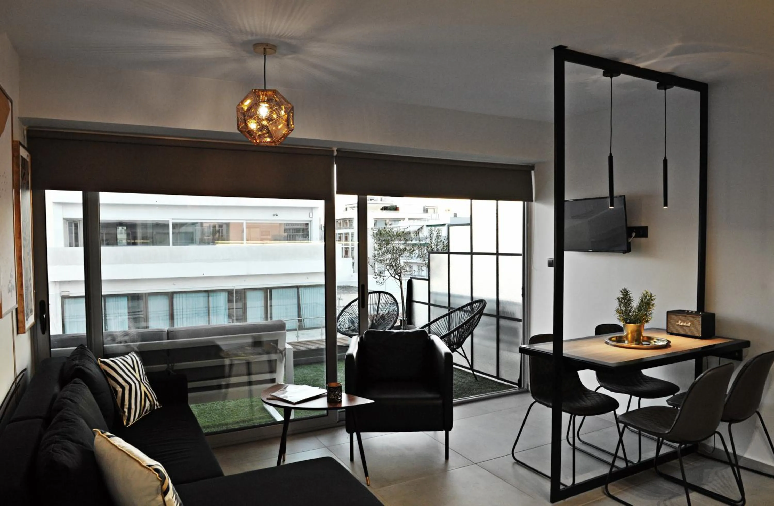 Balcony/Terrace in The Athenians Modern Apartments