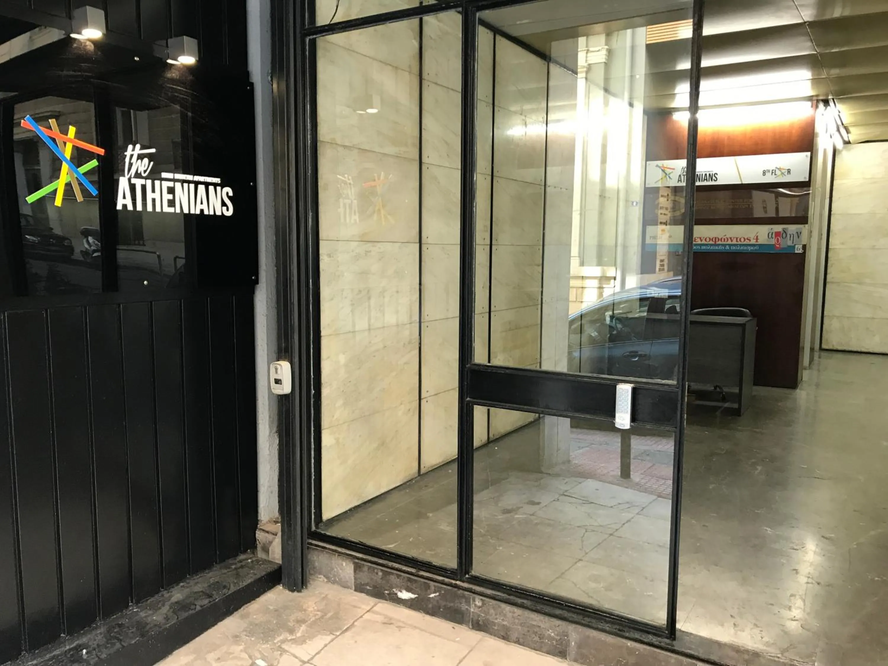 Property building in The Athenians Modern Apartments