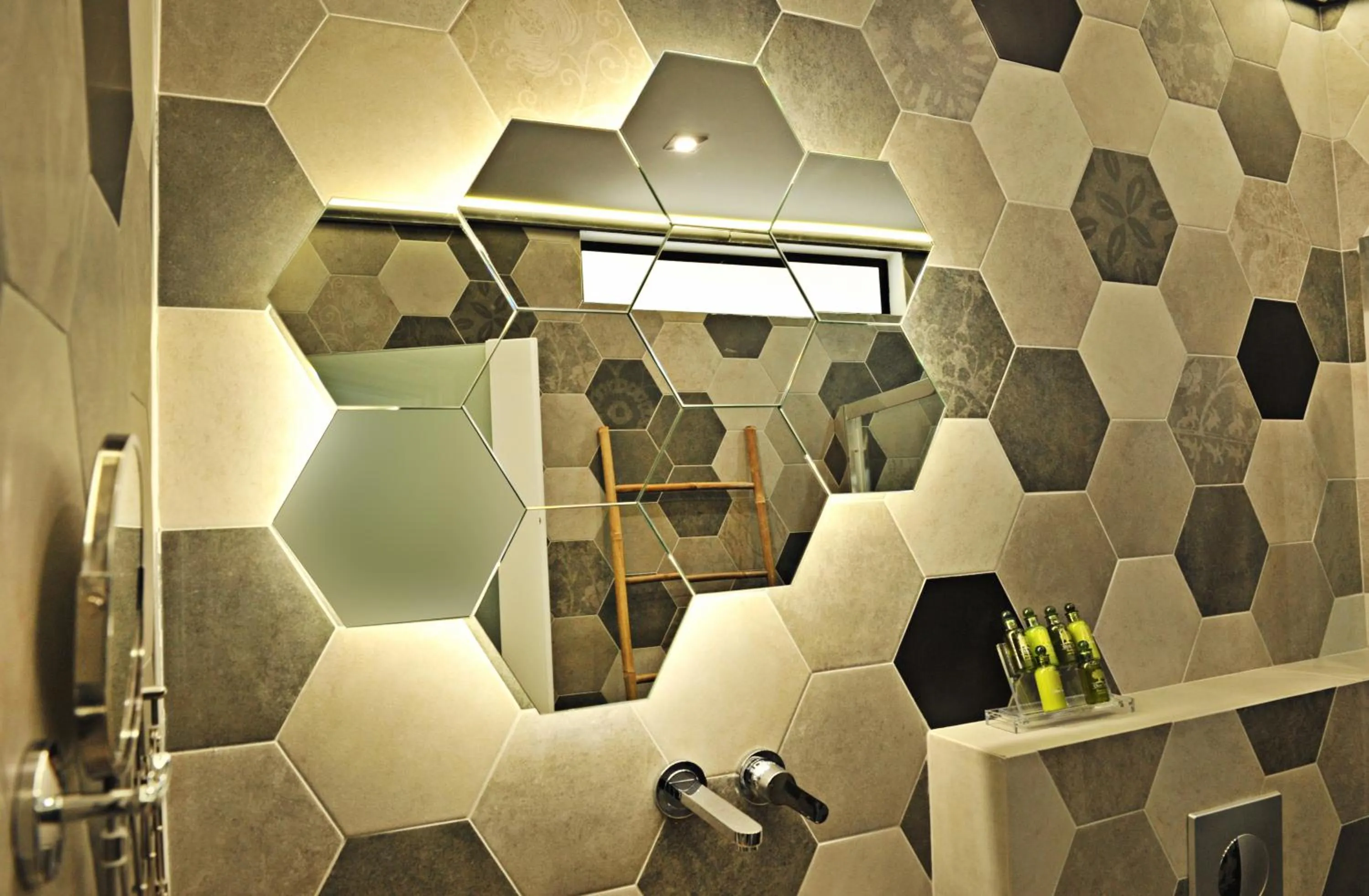 Bathroom in The Athenians Modern Apartments