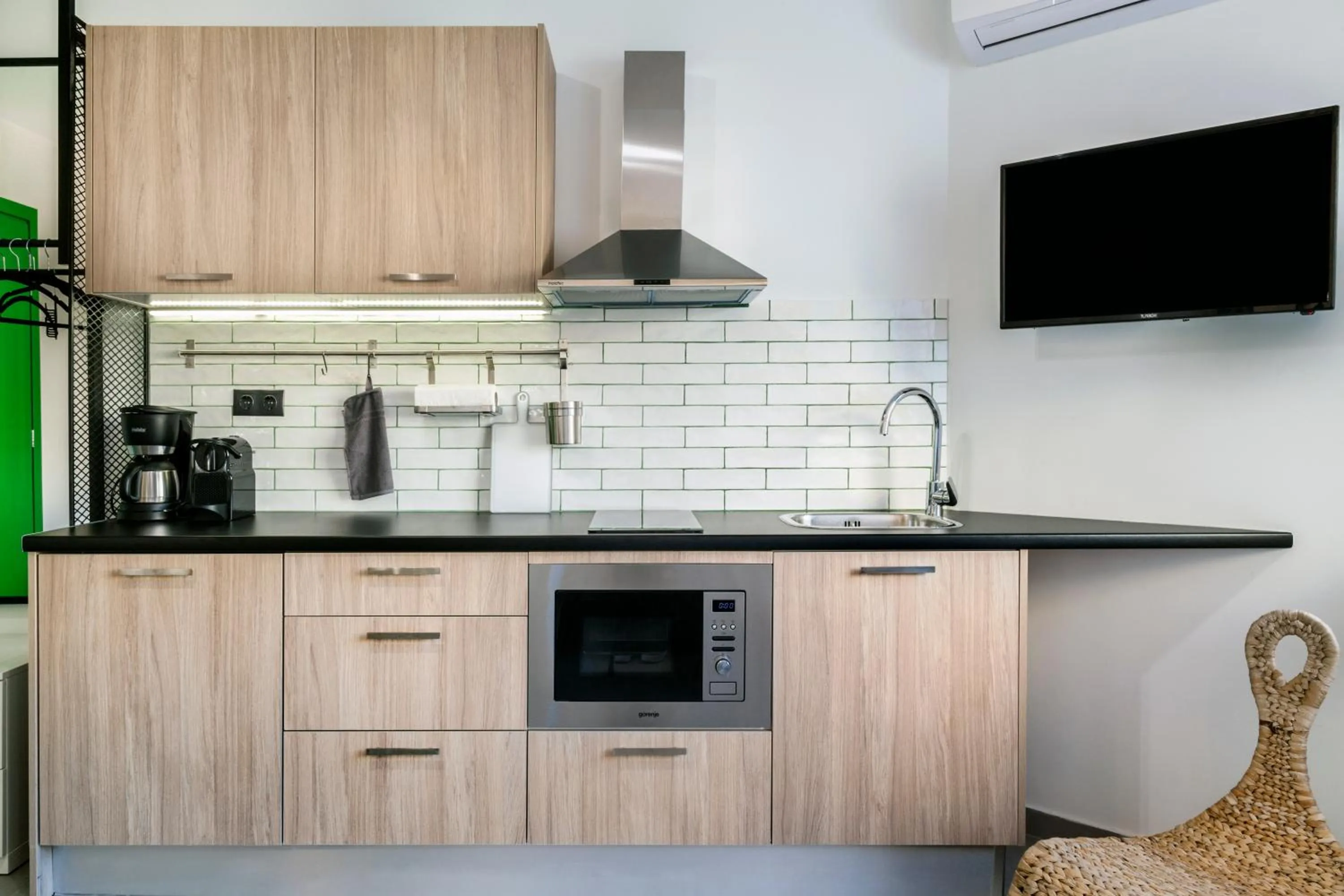 Kitchen or kitchenette in The Athenians Modern Apartments