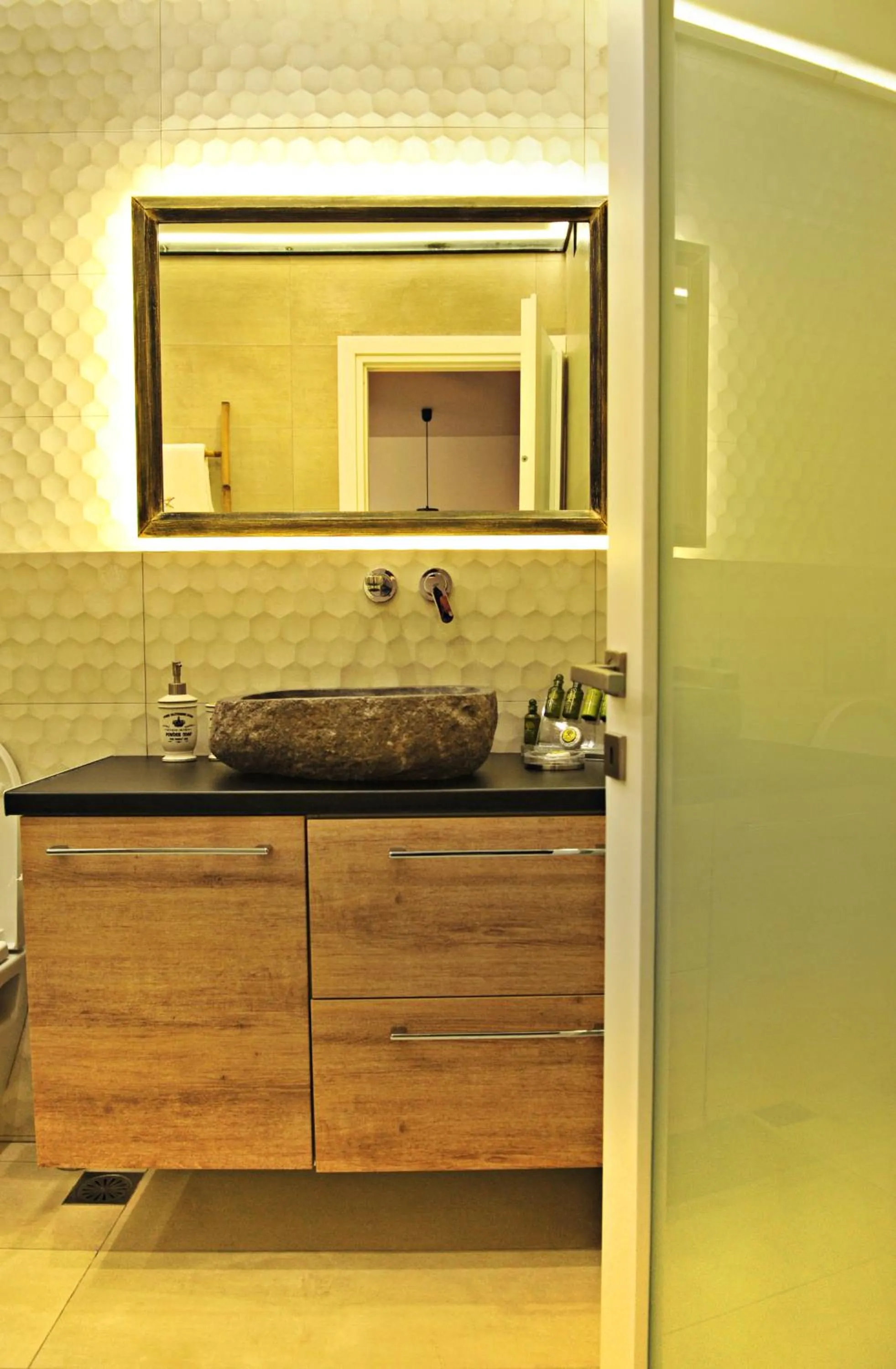 Bathroom in The Athenians Modern Apartments