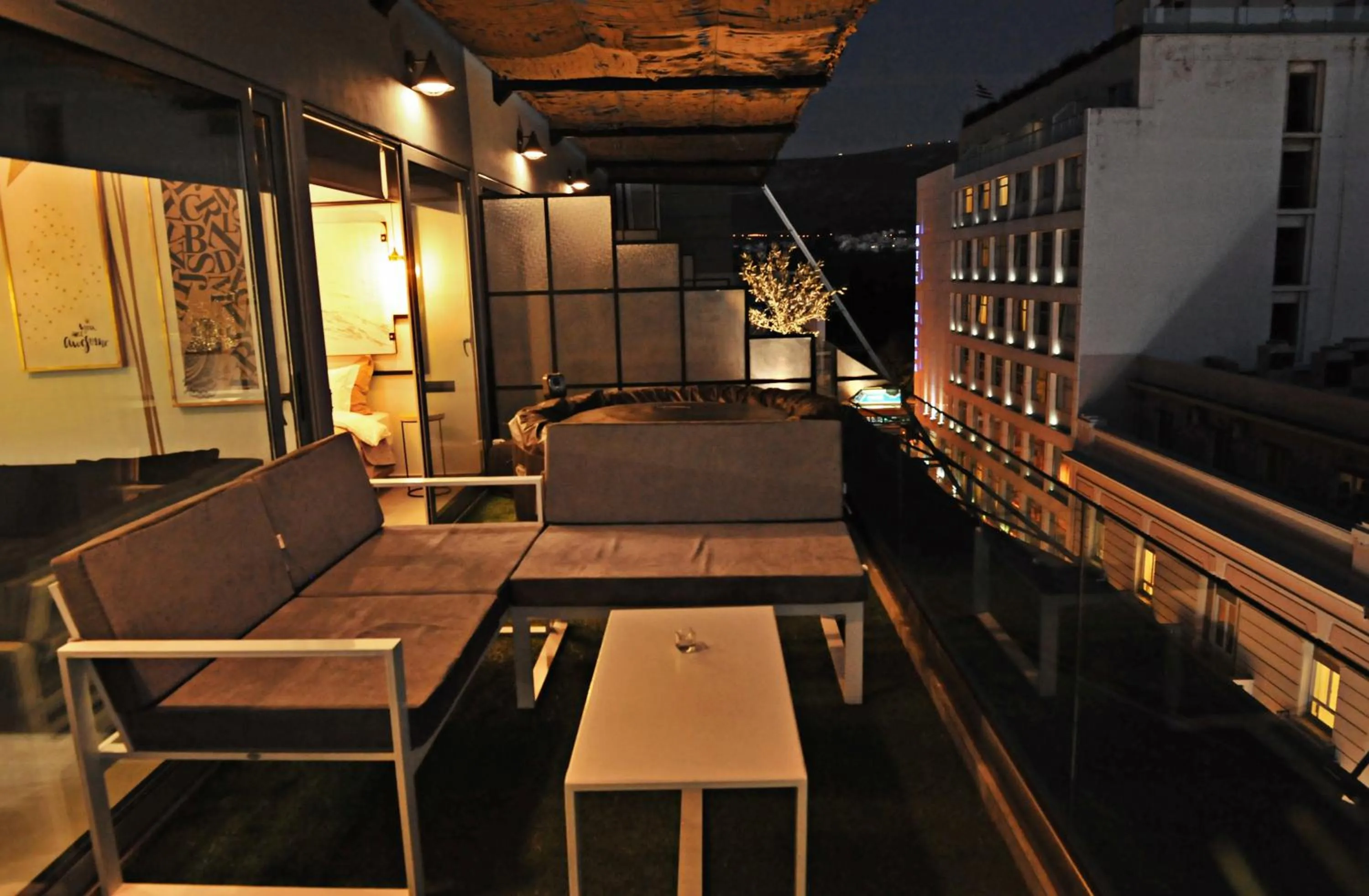 Balcony/Terrace in The Athenians Modern Apartments