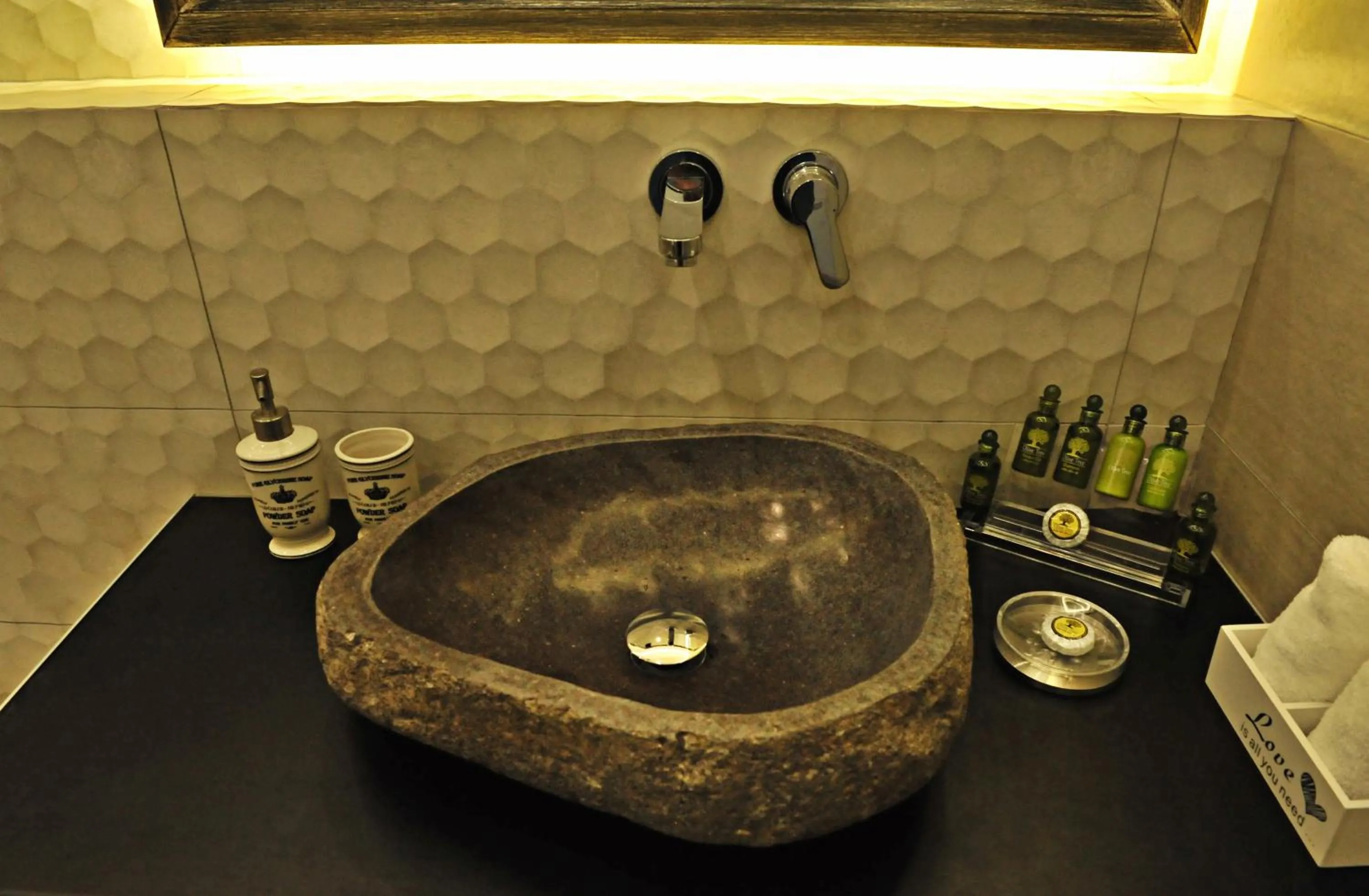 Bathroom in The Athenians Modern Apartments