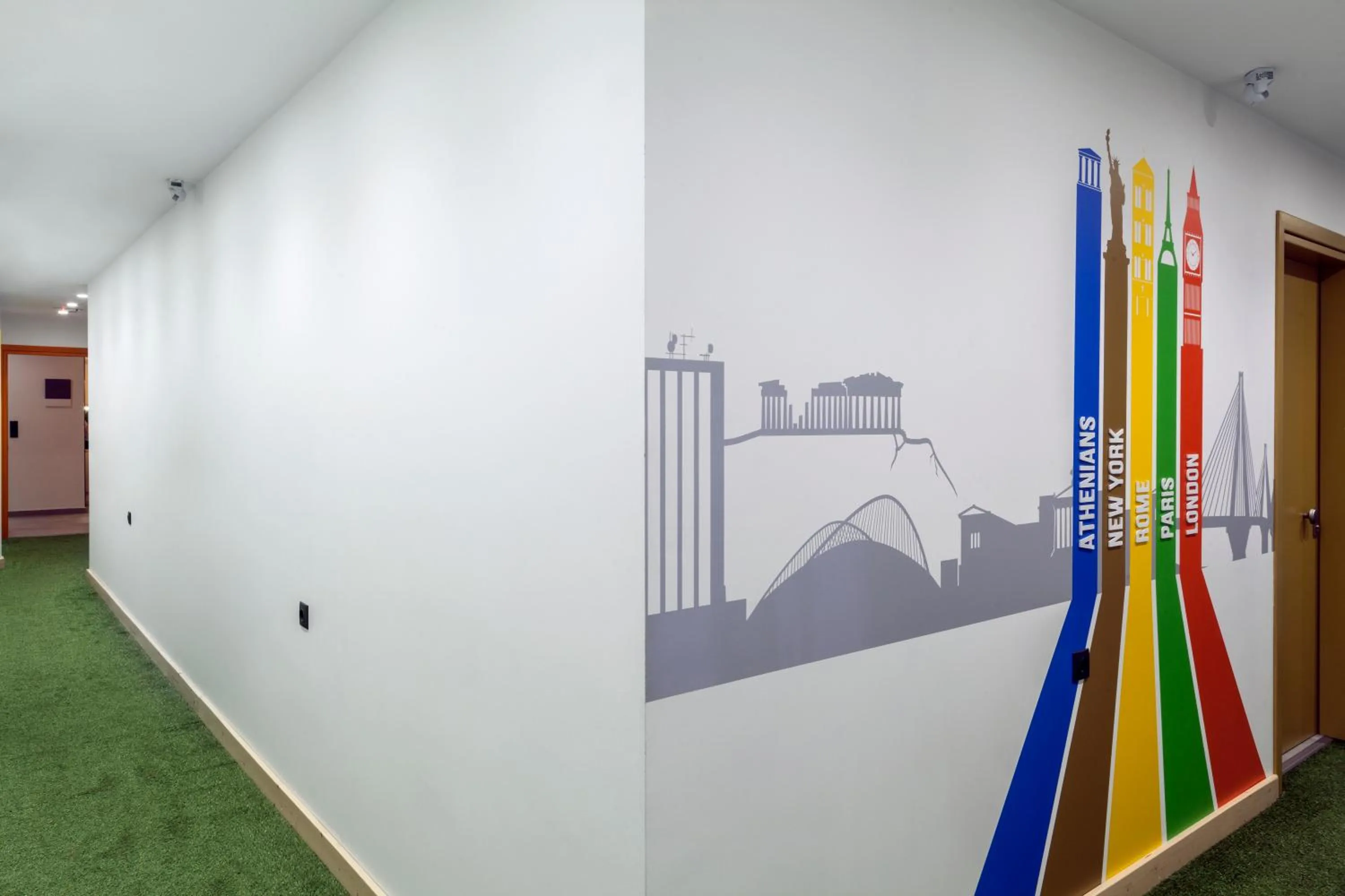 Property building in The Athenians Modern Apartments