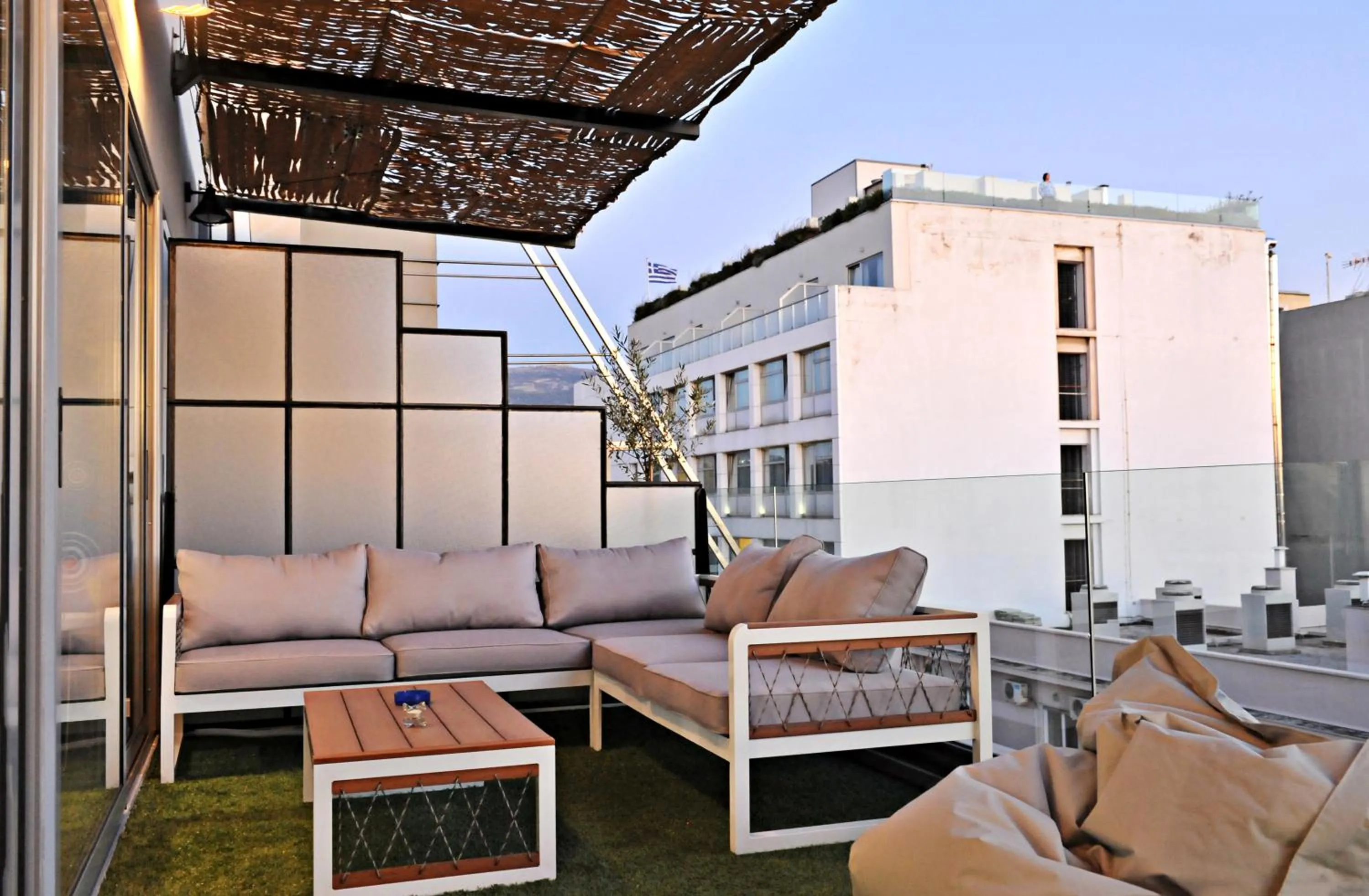 Balcony/Terrace in The Athenians Modern Apartments