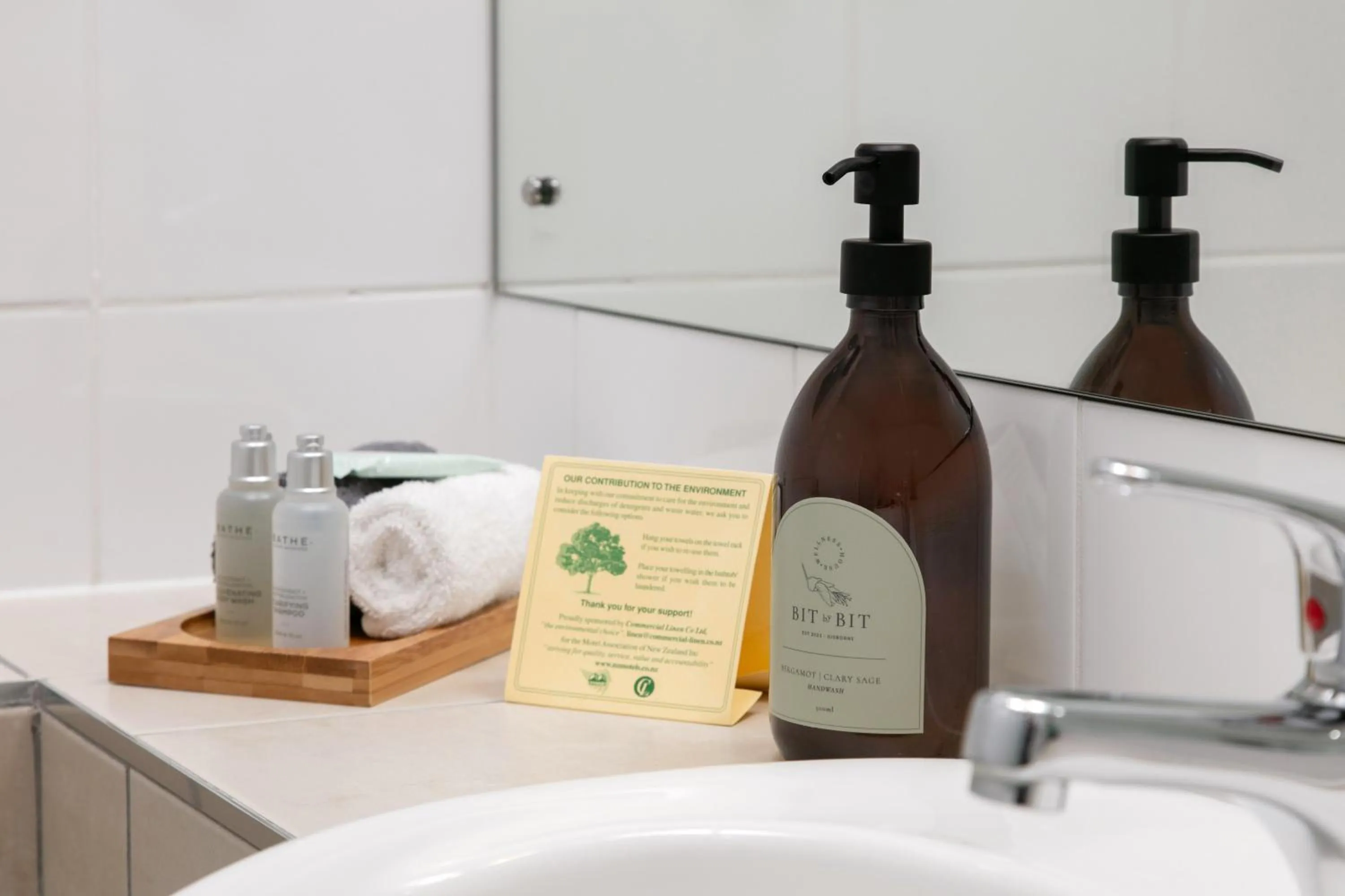 Bathroom in Ocean Beach Wainui