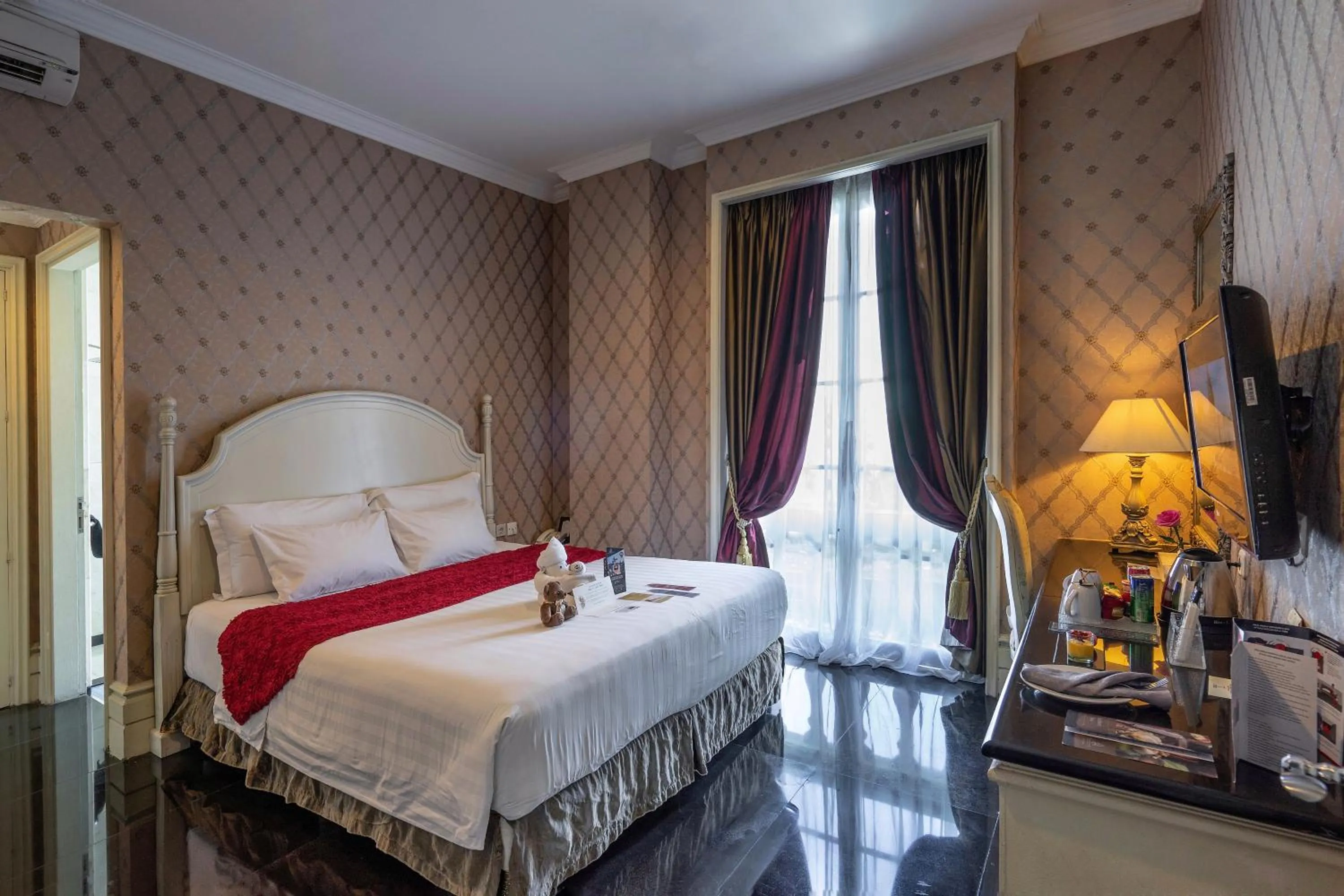 Bed in GH Universal Hotel Bandung