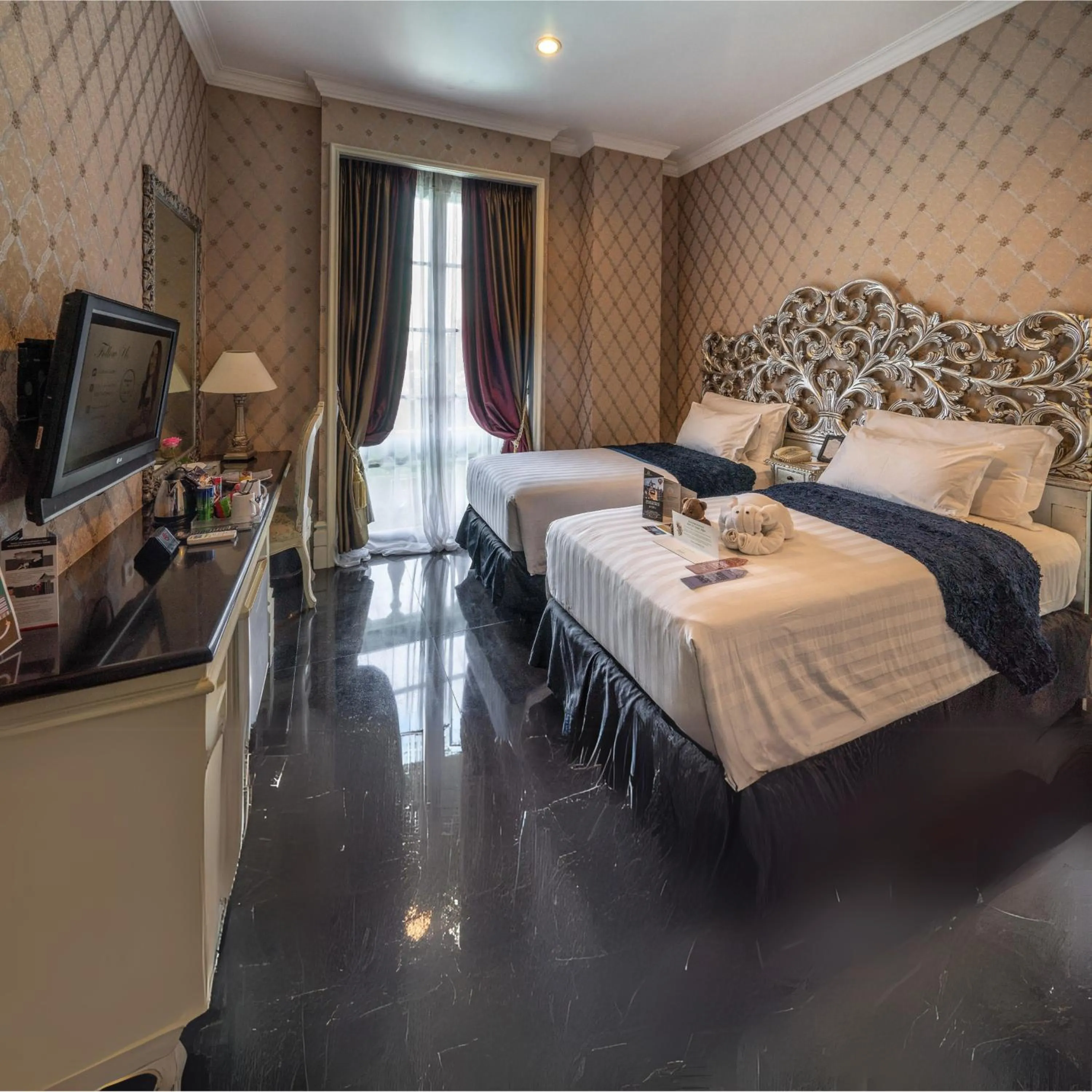 Bed in GH Universal Hotel Bandung