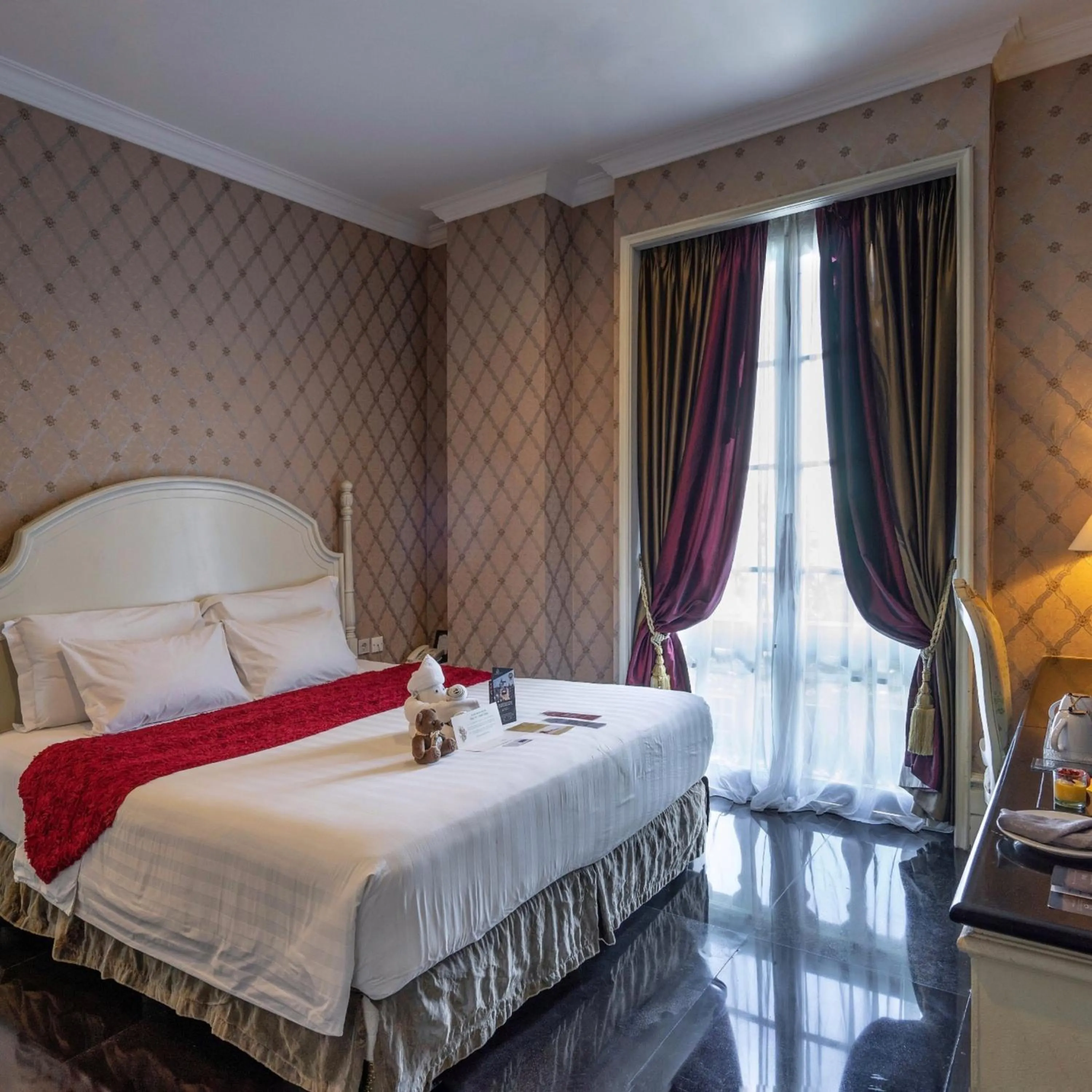 Bed in GH Universal Hotel Bandung