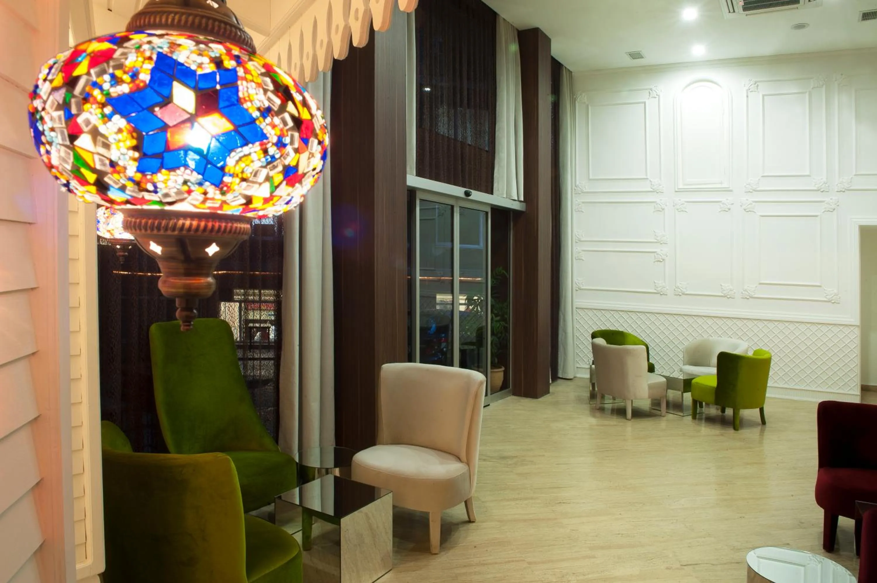 Lobby or reception in Birbey Hotel