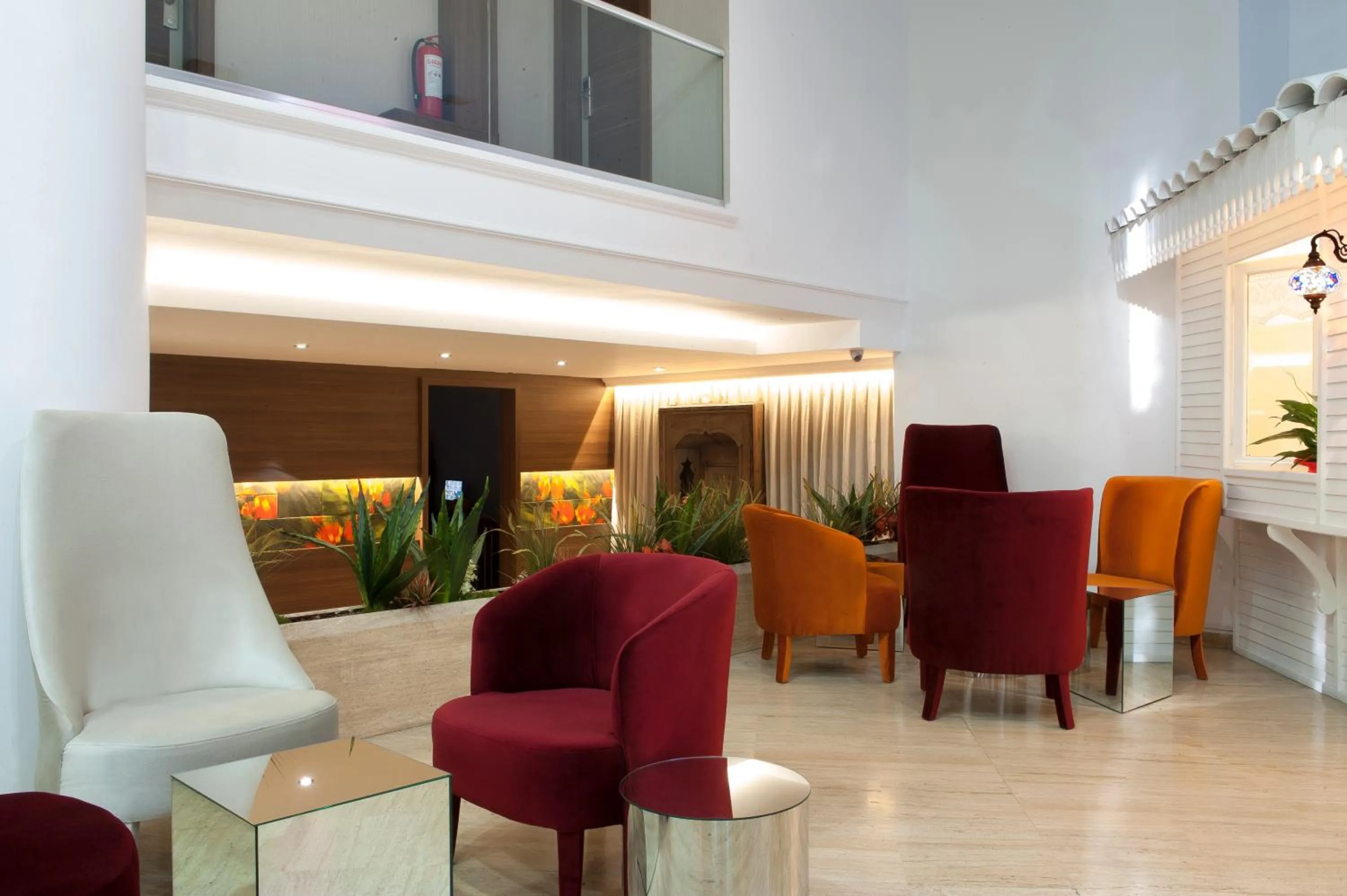 Lobby or reception in Birbey Hotel