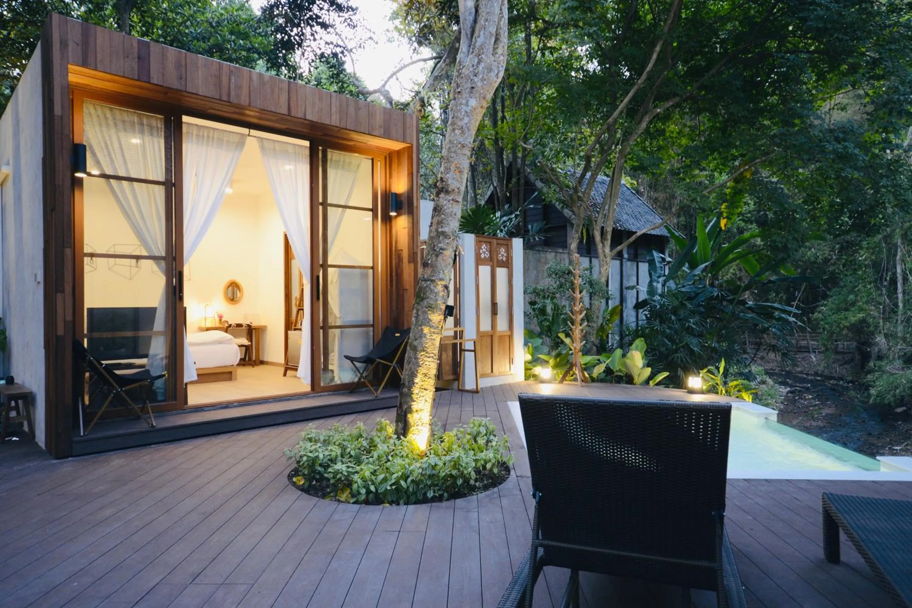 Patio in Proud Phu Fah Maerim Resort