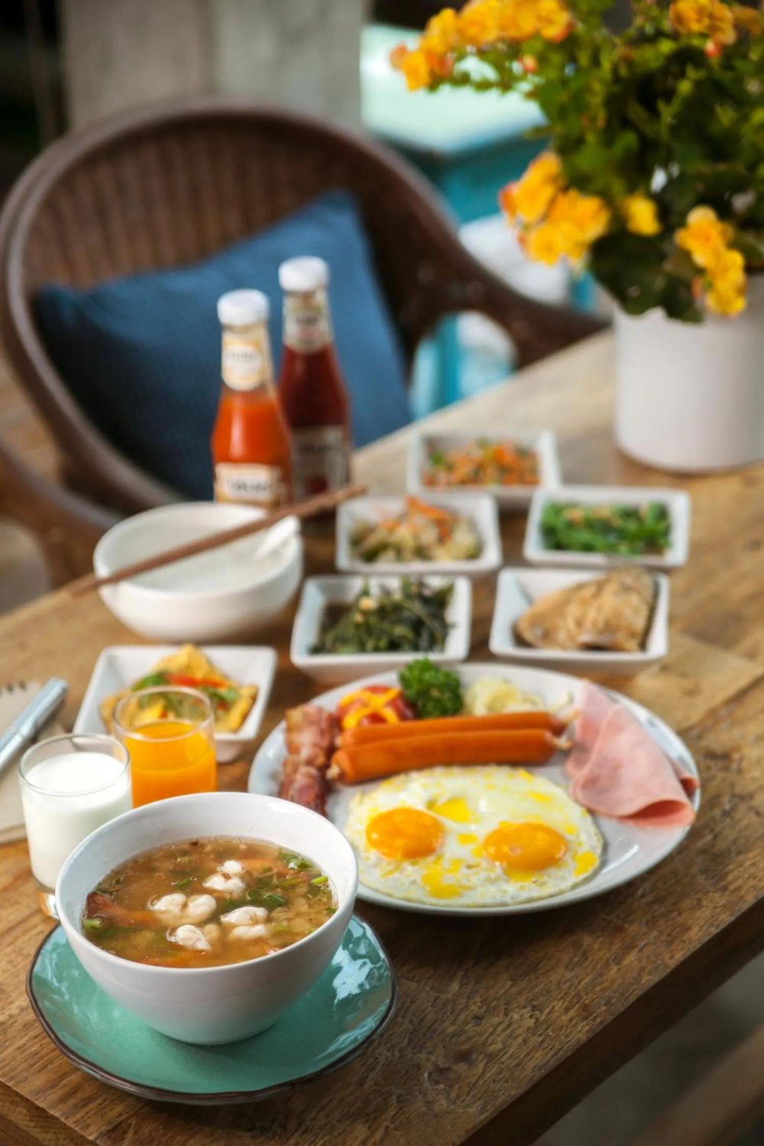 Breakfast in Proud Phu Fah Maerim Resort