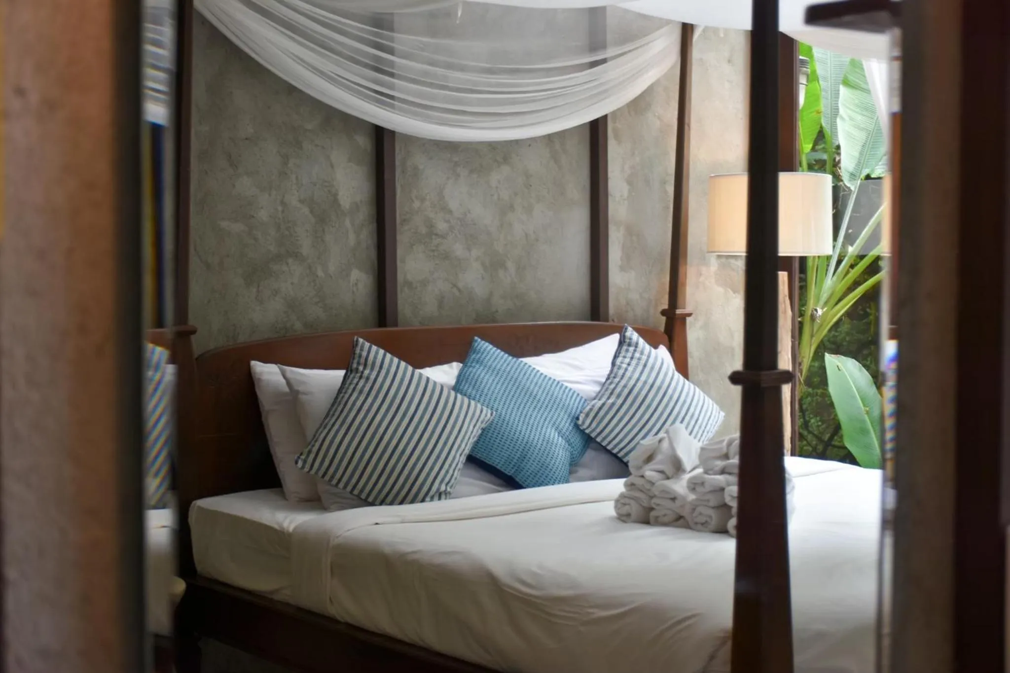 Bed in Proud Phu Fah Maerim Resort