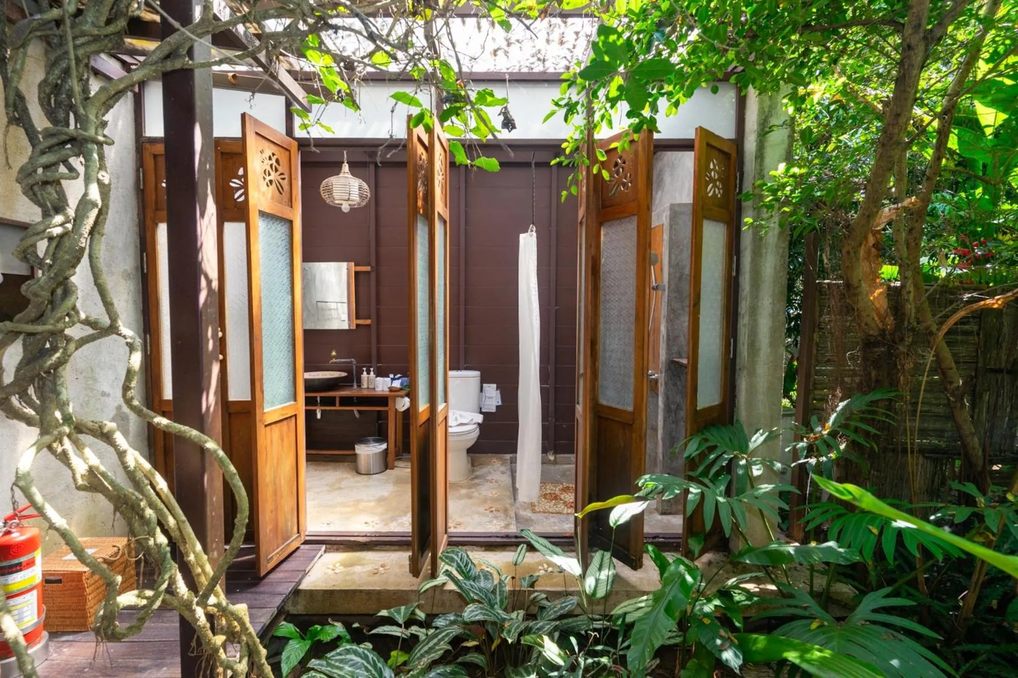 Bathroom in Proud Phu Fah Maerim Resort