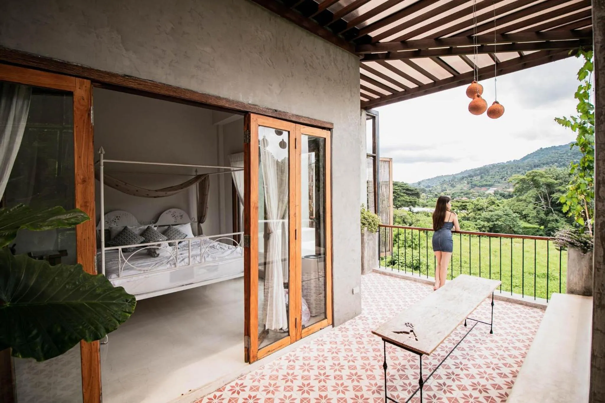 Photo of the whole room, Bed in Proud Phu Fah Maerim Resort
