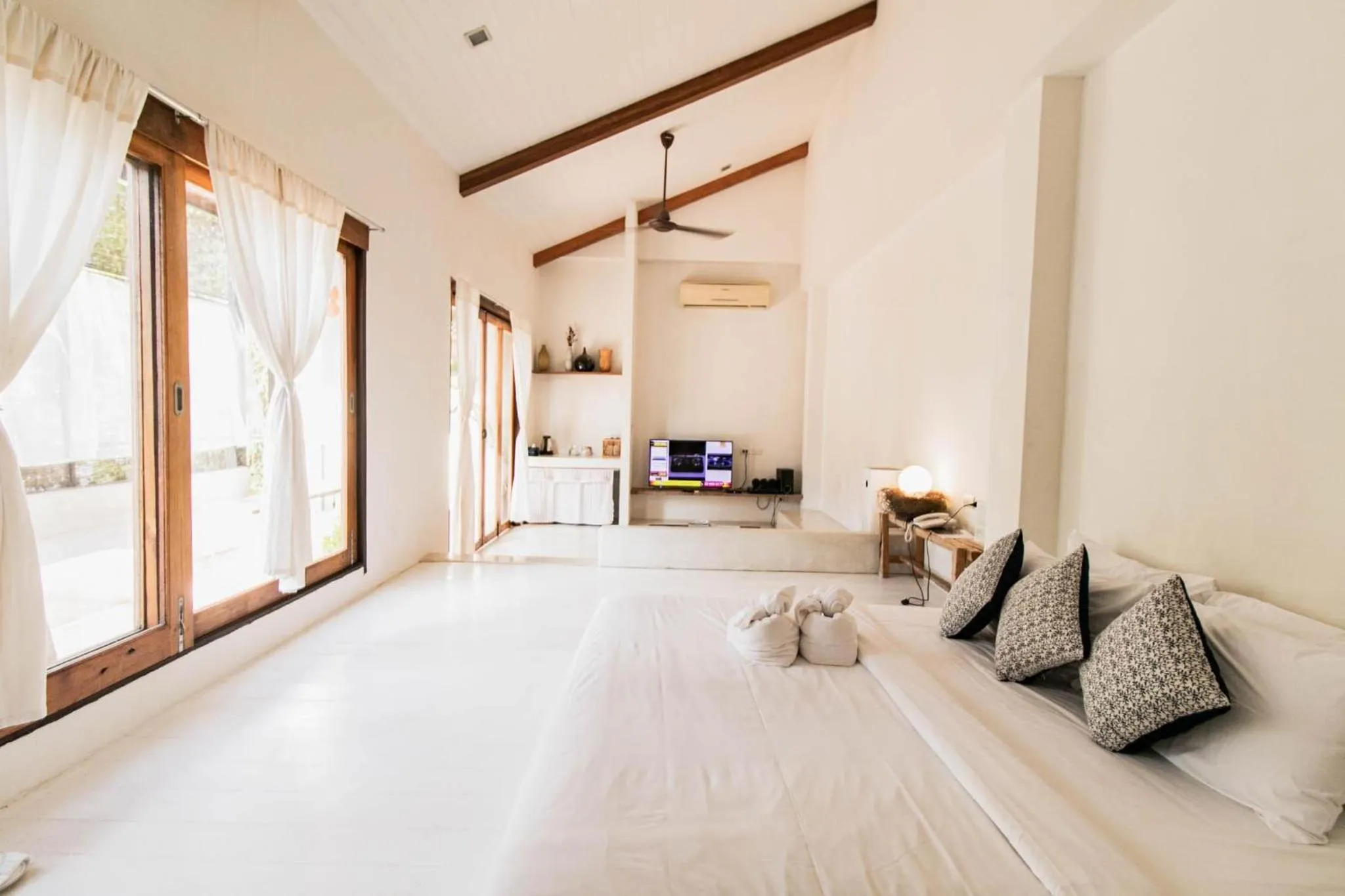 Bed in Proud Phu Fah Maerim Resort