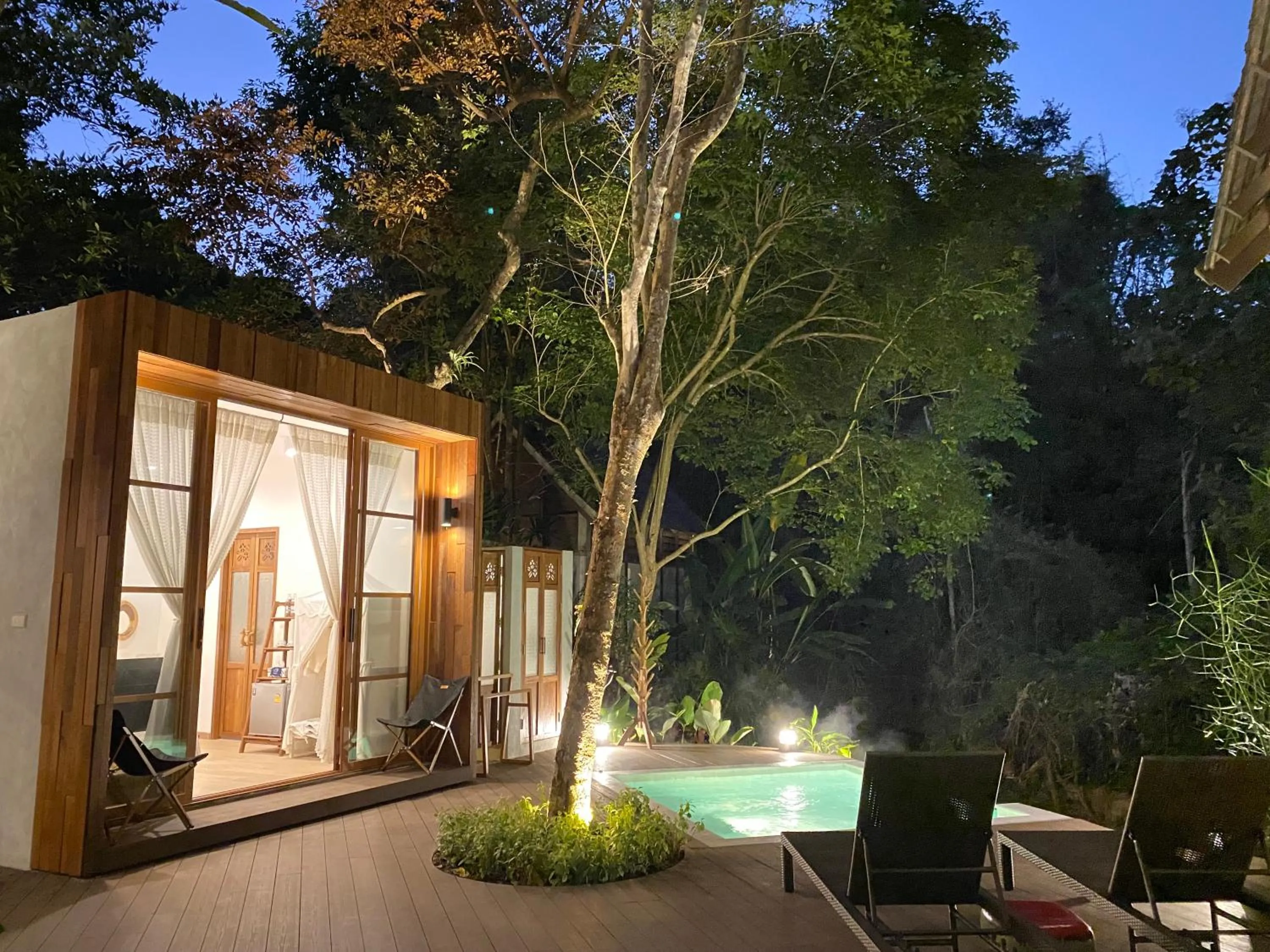 Garden view in Proud Phu Fah Maerim Resort