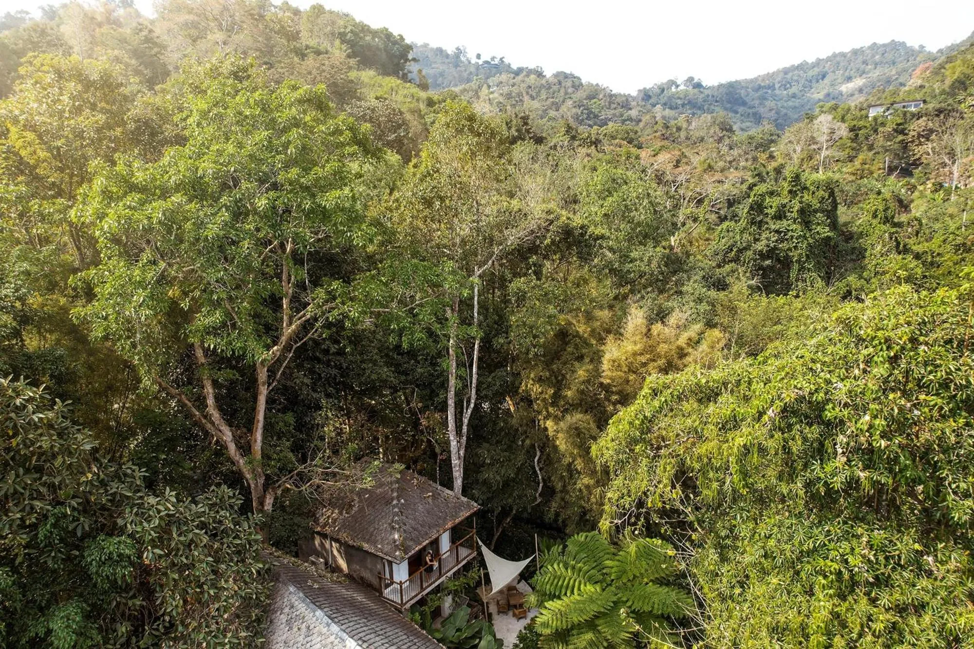 Natural landscape in Proud Phu Fah Maerim Resort