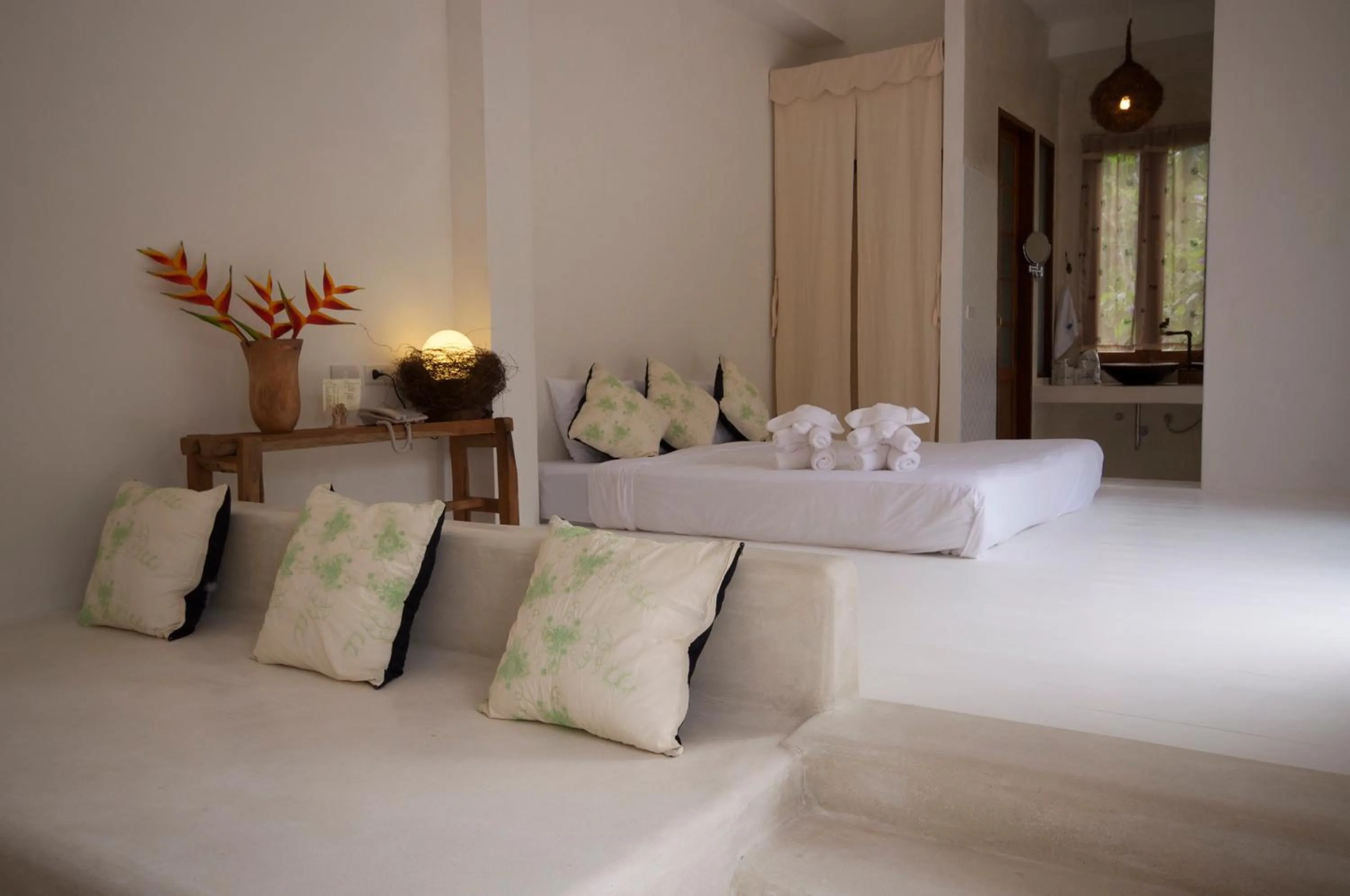 Bed in Proud Phu Fah Maerim Resort