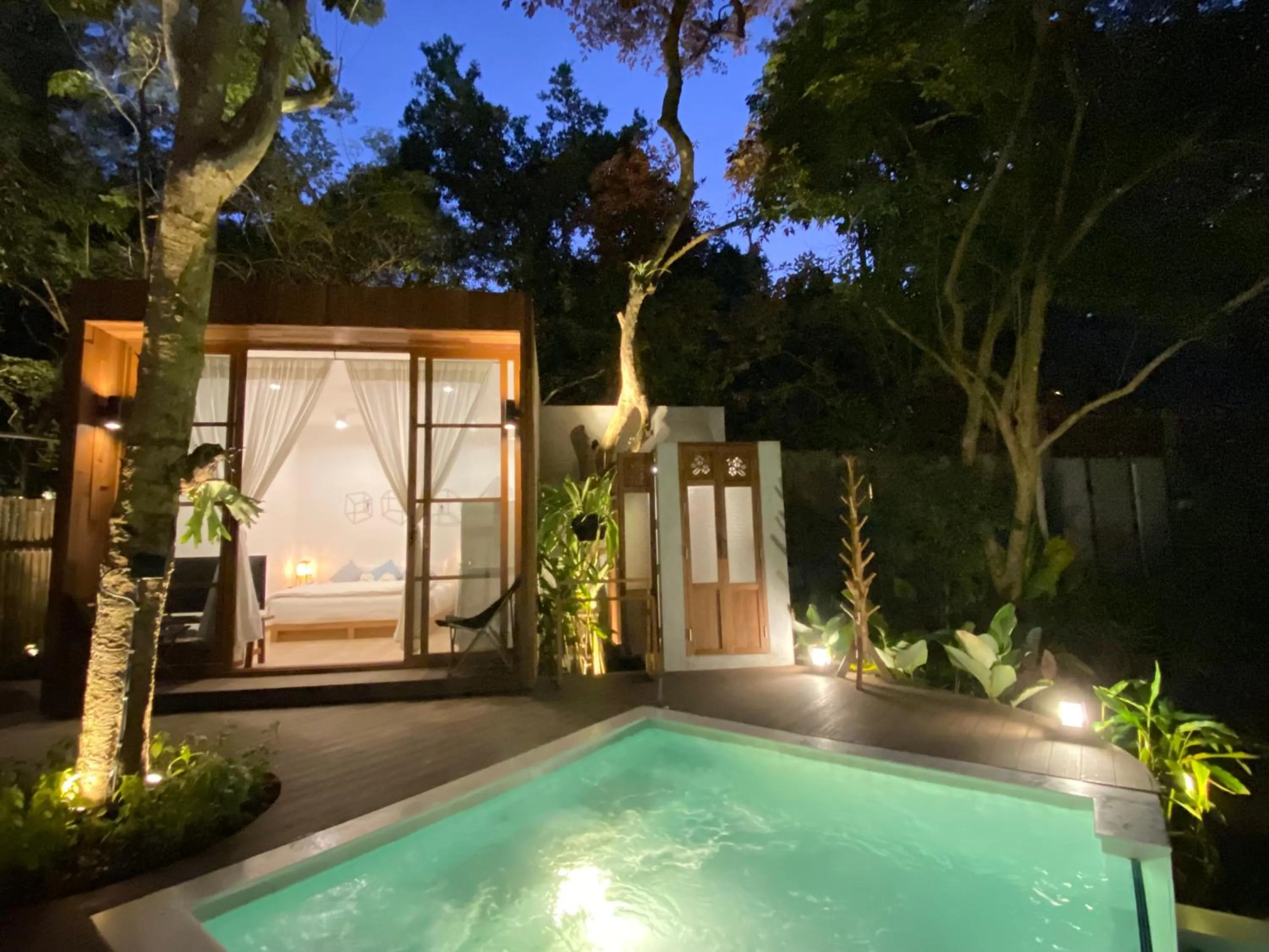 Natural landscape in Proud Phu Fah Maerim Resort