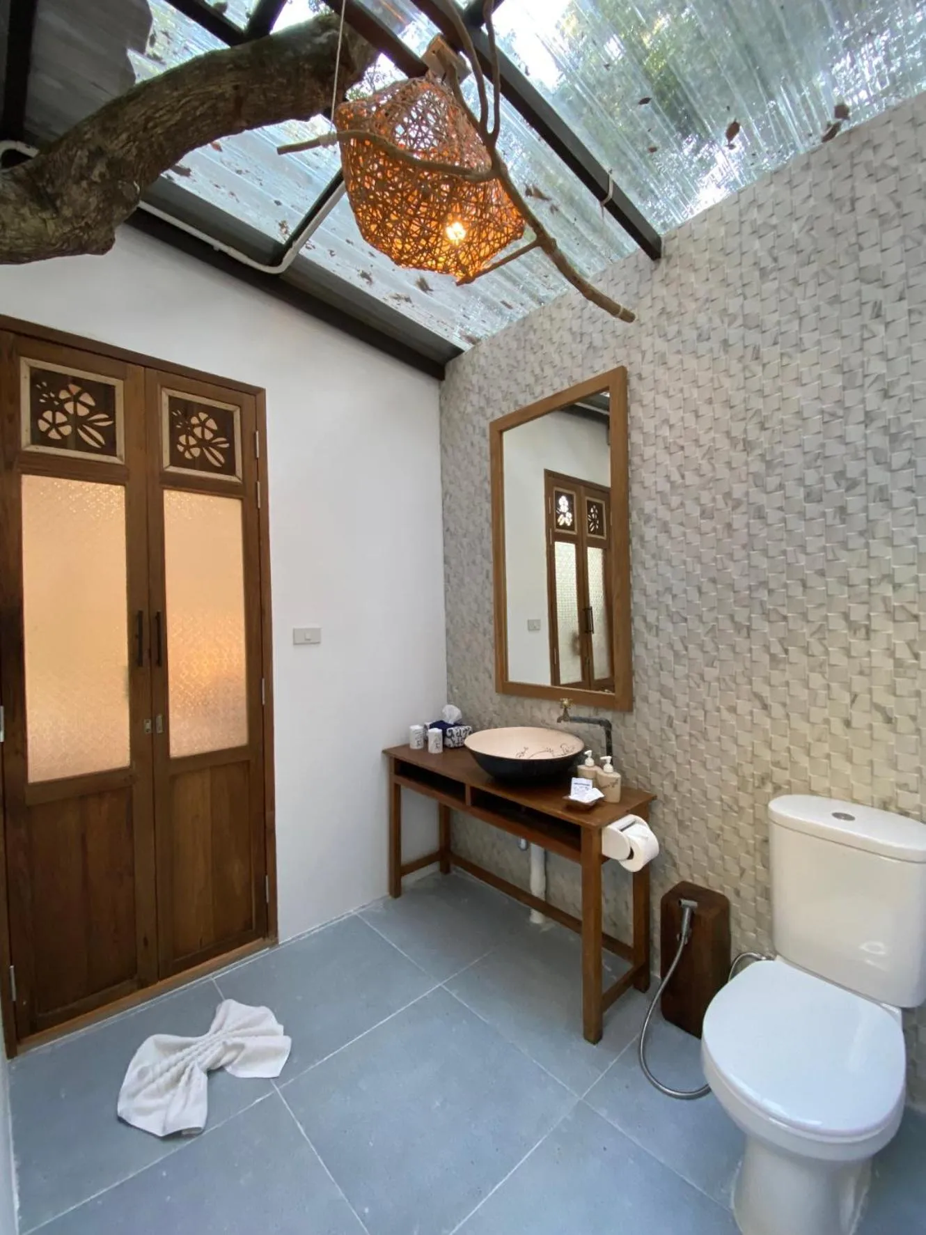 Bathroom in Proud Phu Fah Maerim Resort