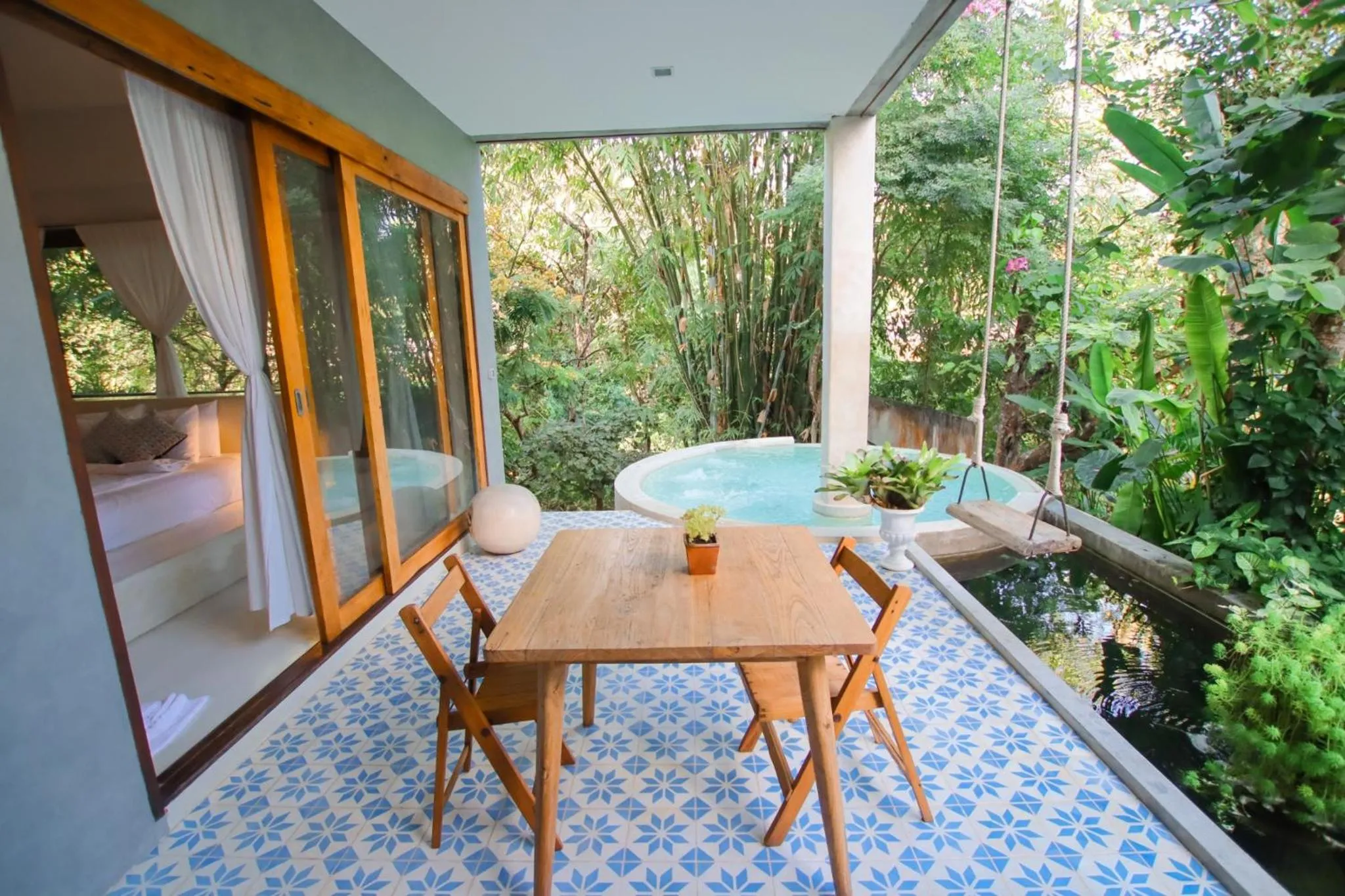 Balcony/Terrace in Proud Phu Fah Maerim Resort