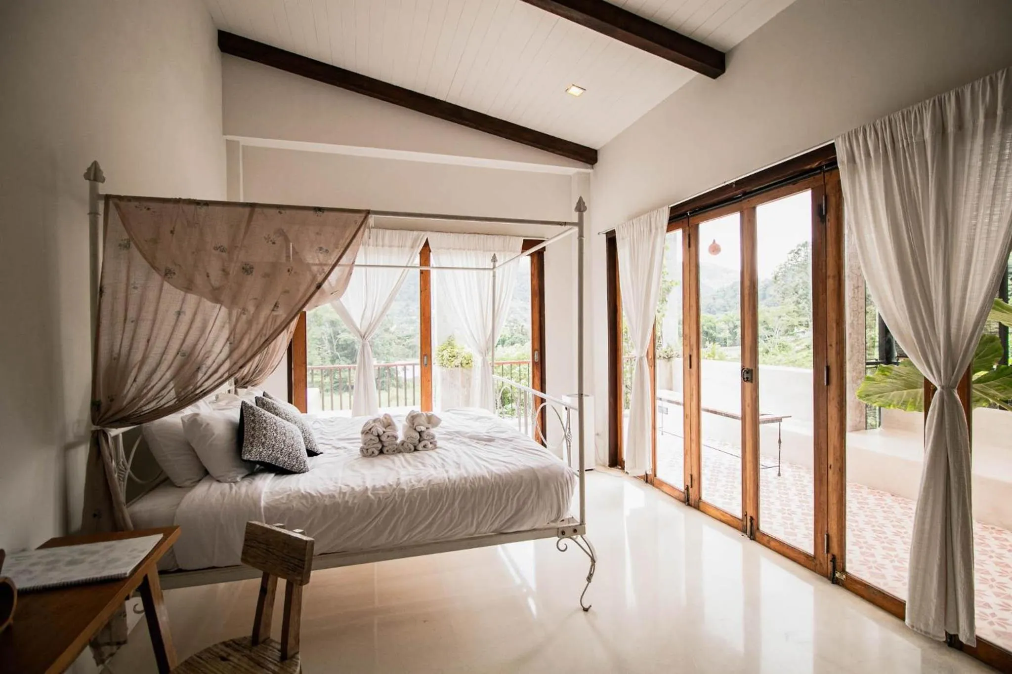 Bed in Proud Phu Fah Maerim Resort