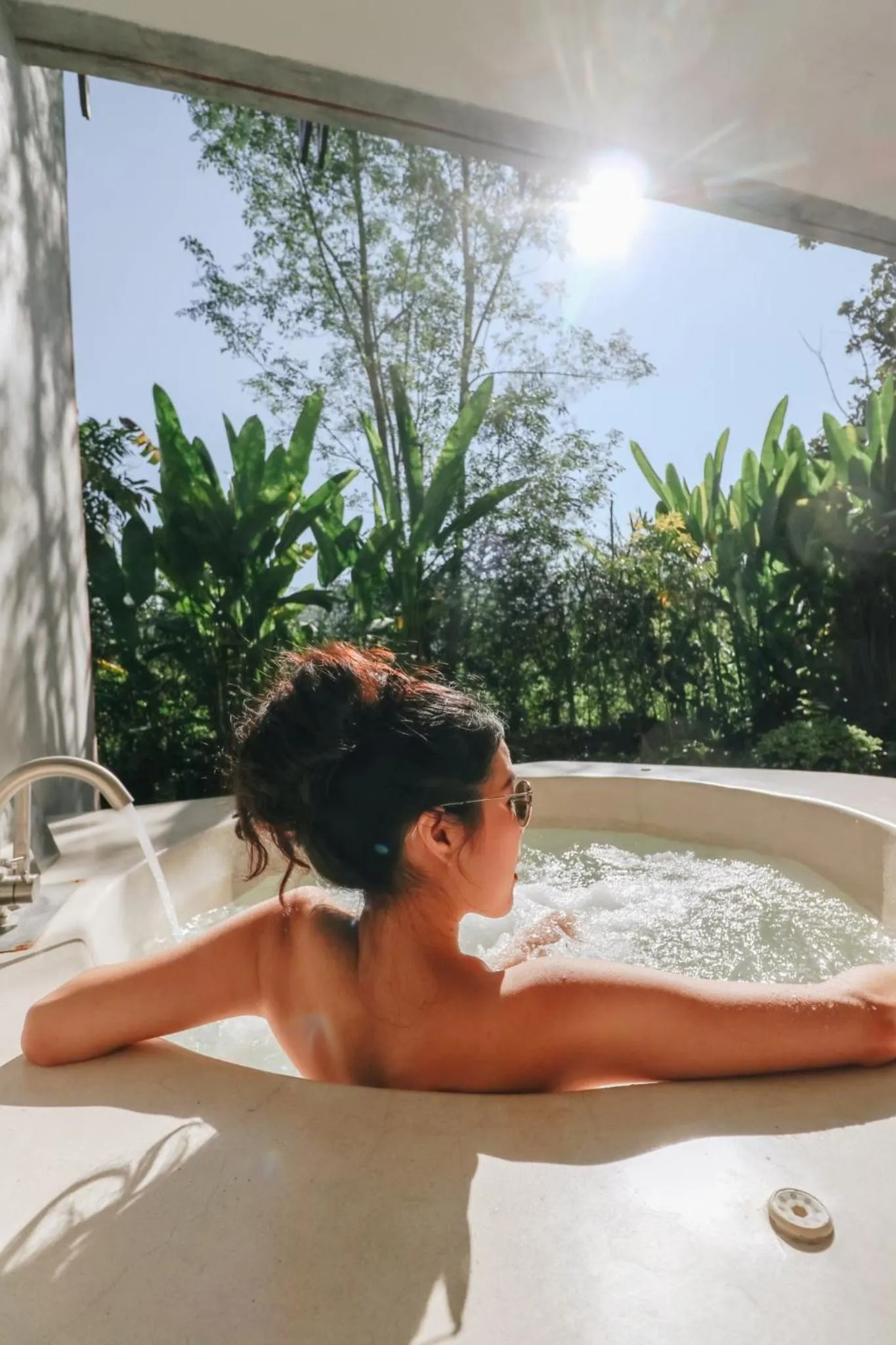 Natural landscape in Proud Phu Fah Maerim Resort