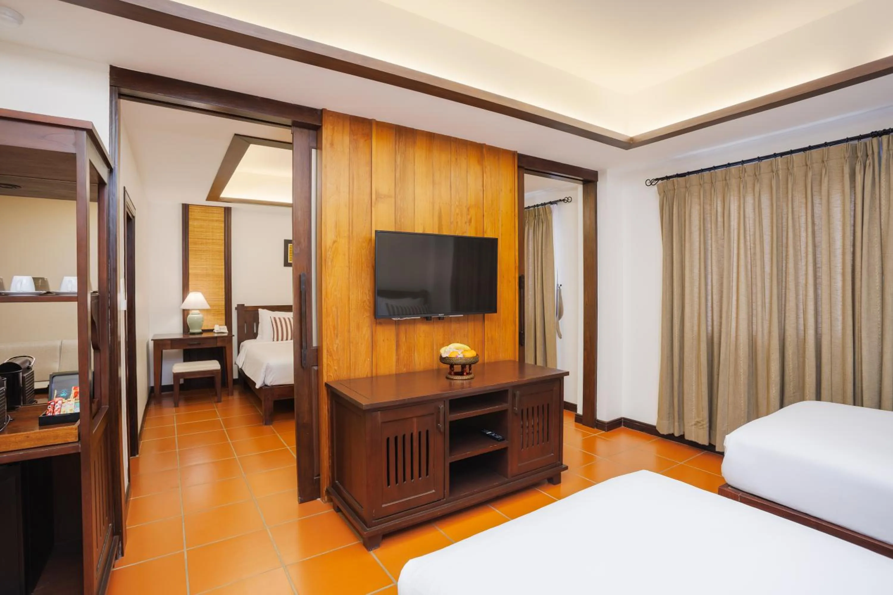 Bedroom, Bed in Rimping Village