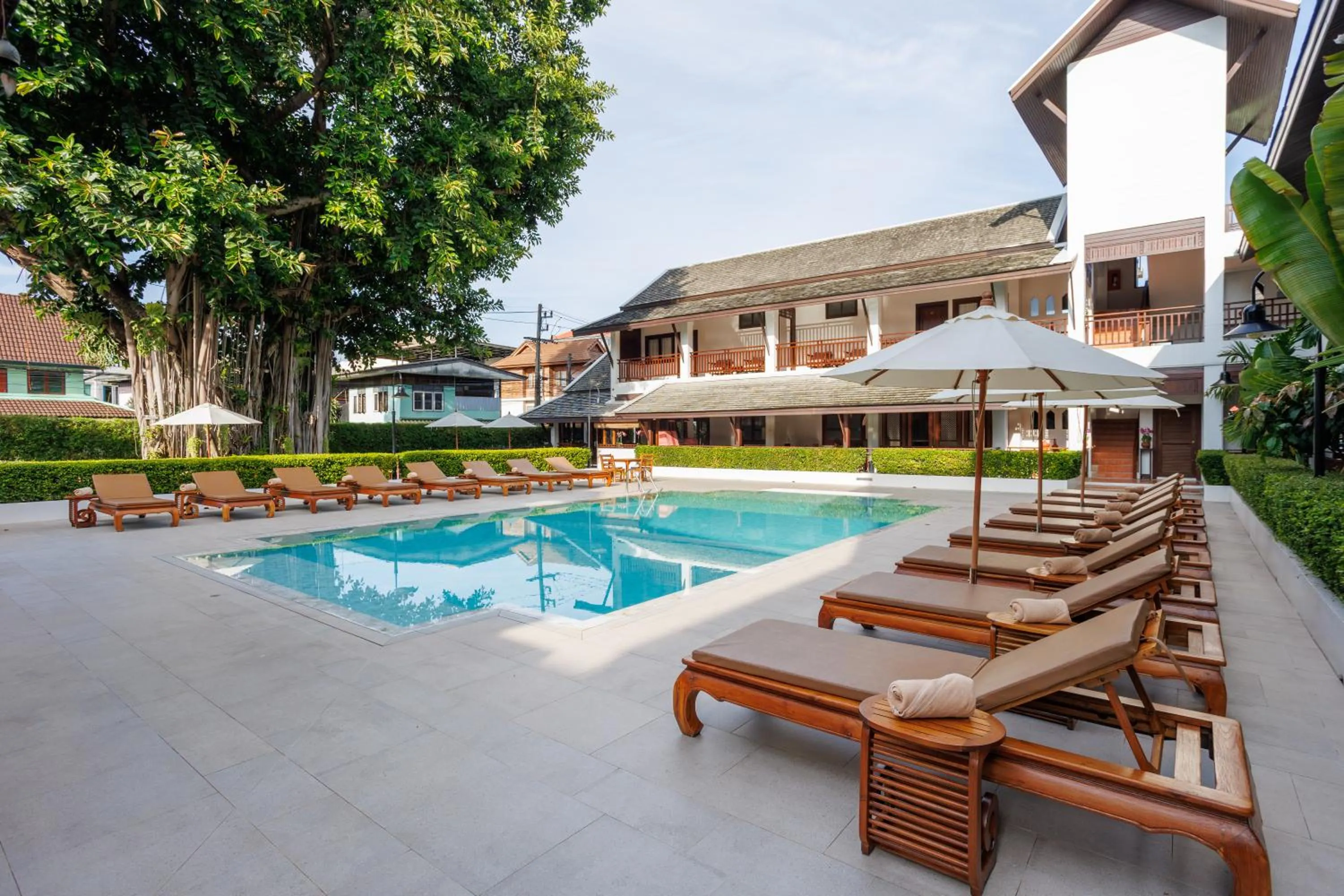 Pool view in Rimping Village