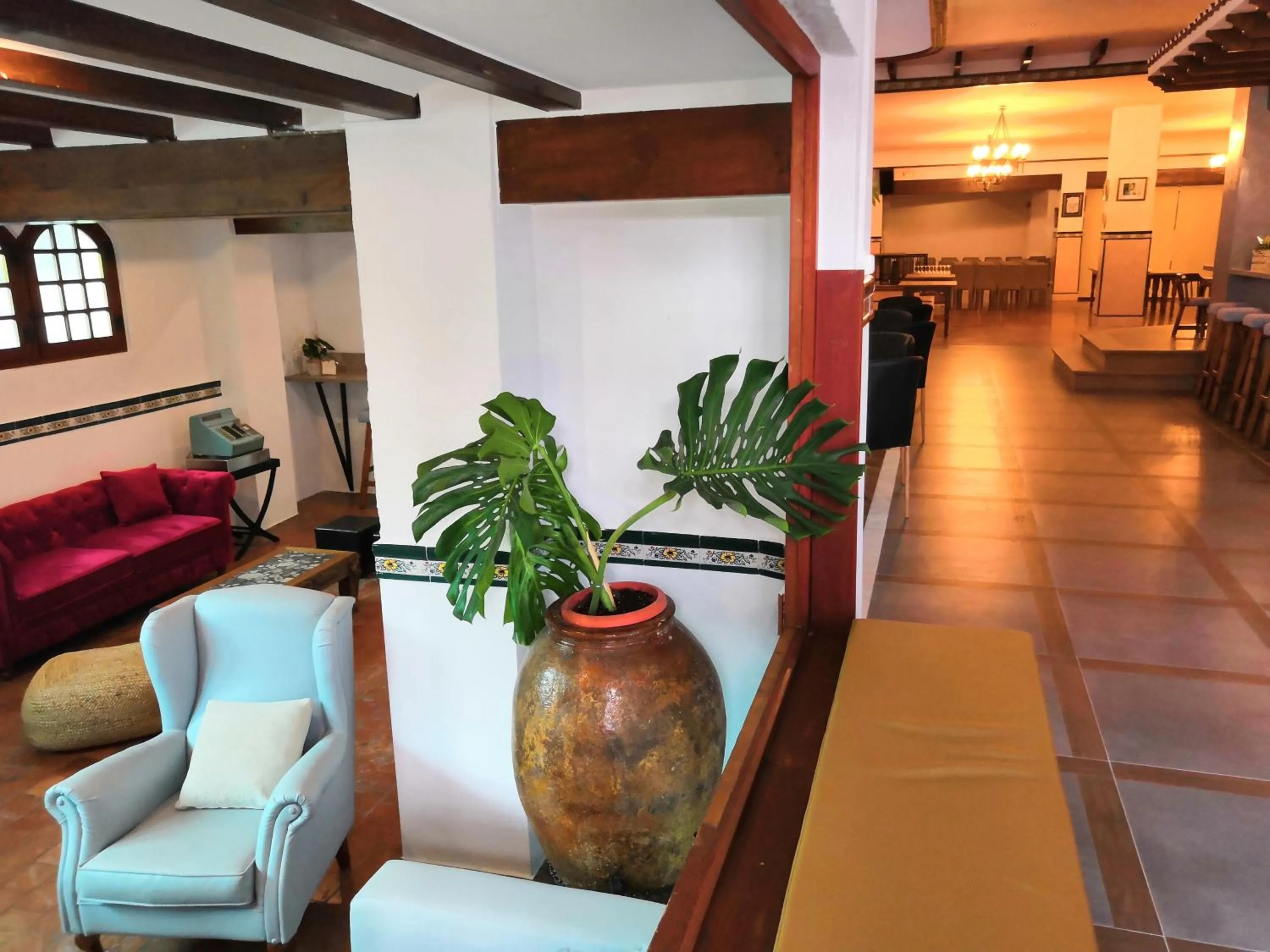 Lobby or reception in Hotel Ramis fundado en 1969