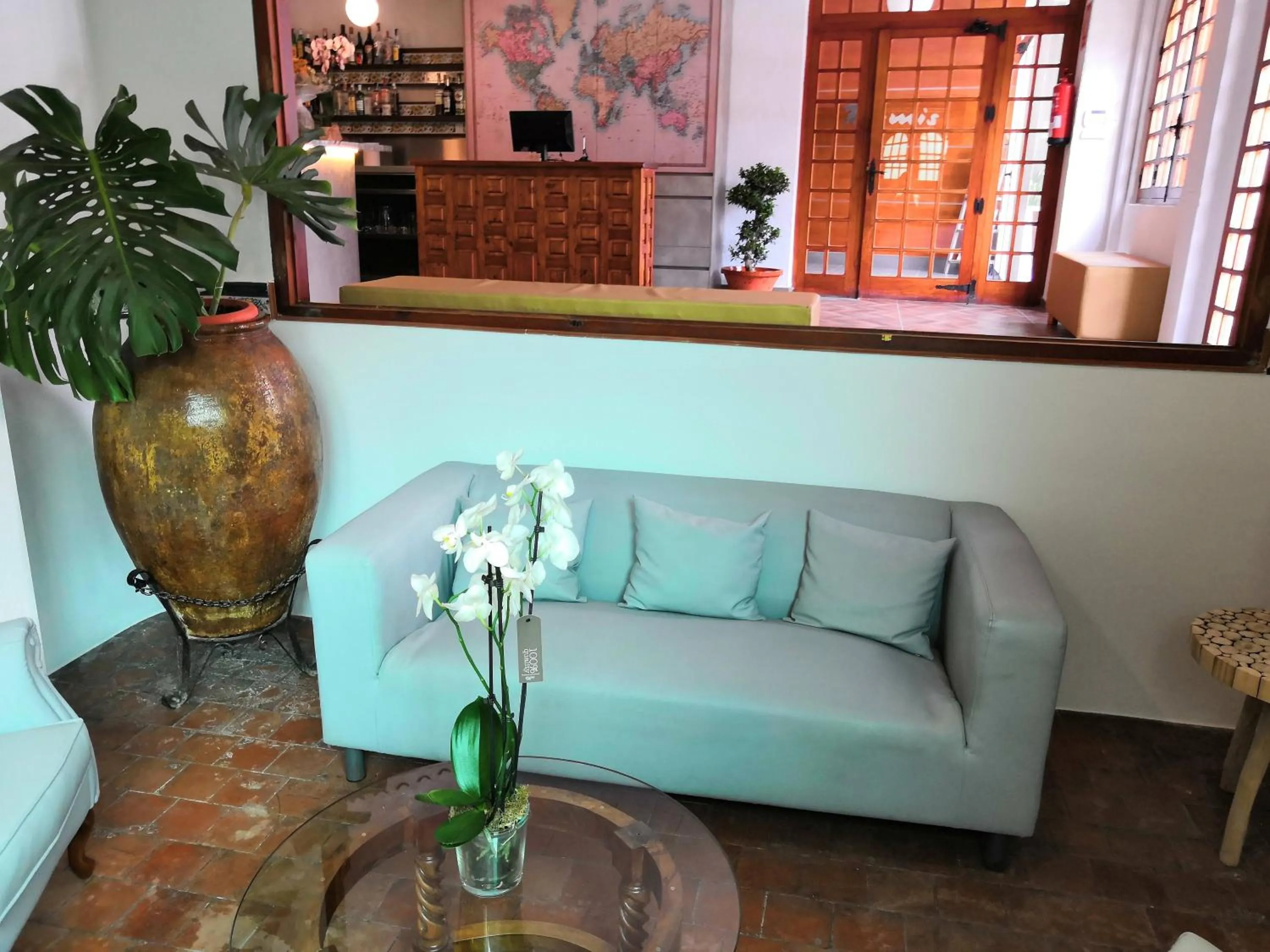 Living room in Hotel Ramis fundado en 1969