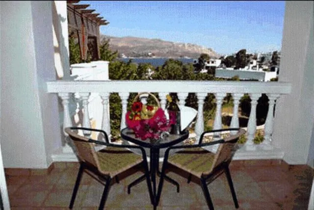 Balcony/Terrace in Crithoni's Paradise Hotel