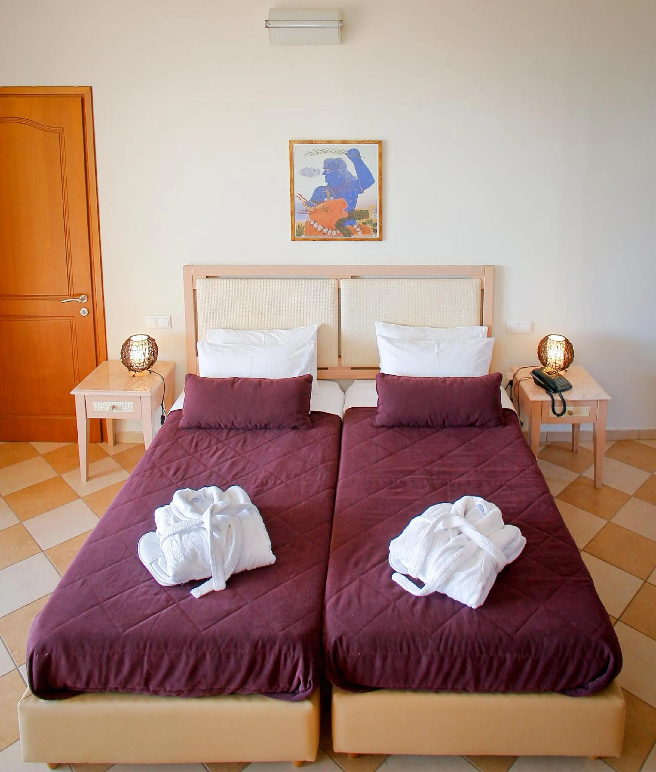 Bed in Sea View Resorts & Spa