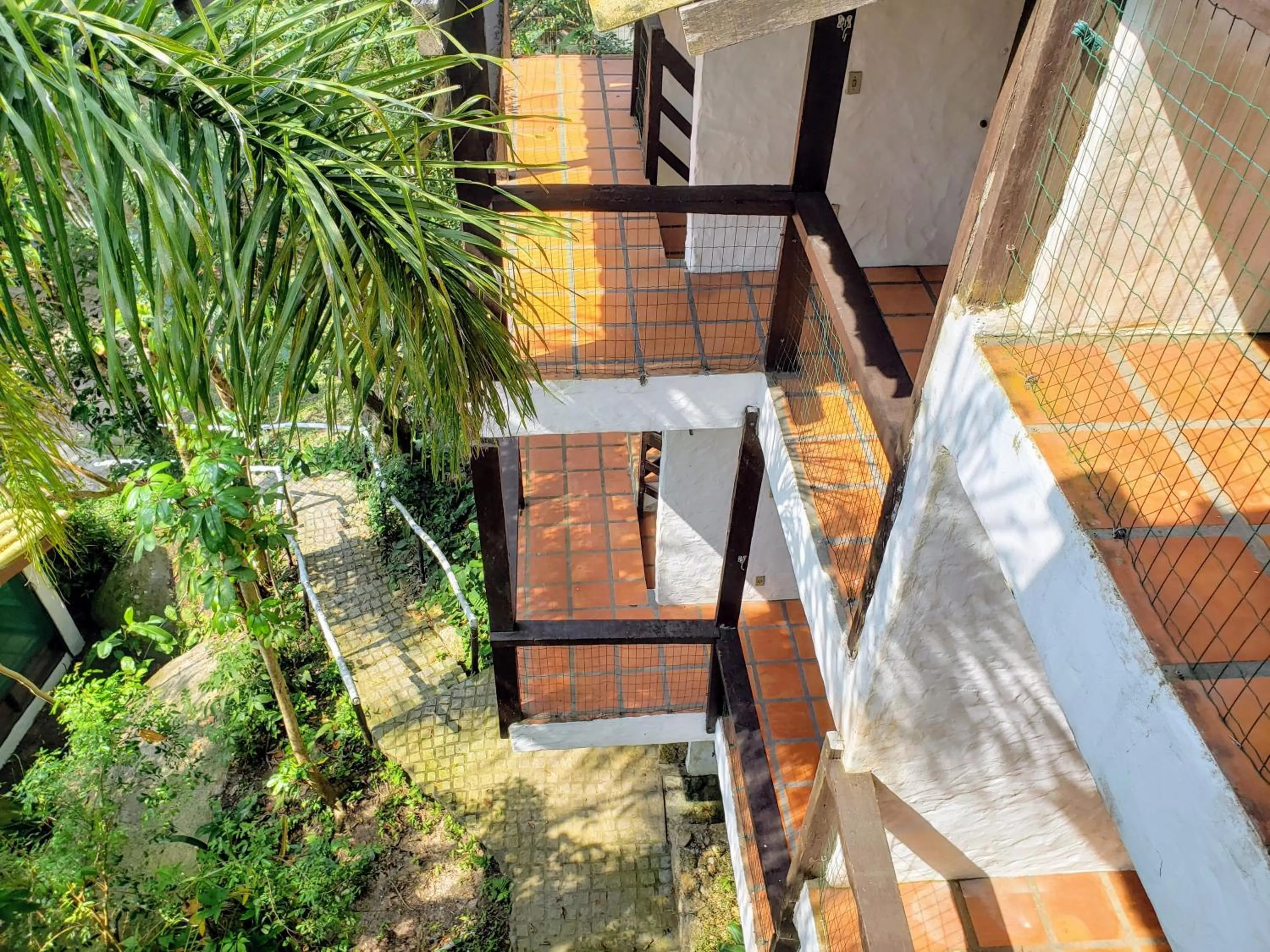 Balcony/Terrace in Pousada da Lagoinha