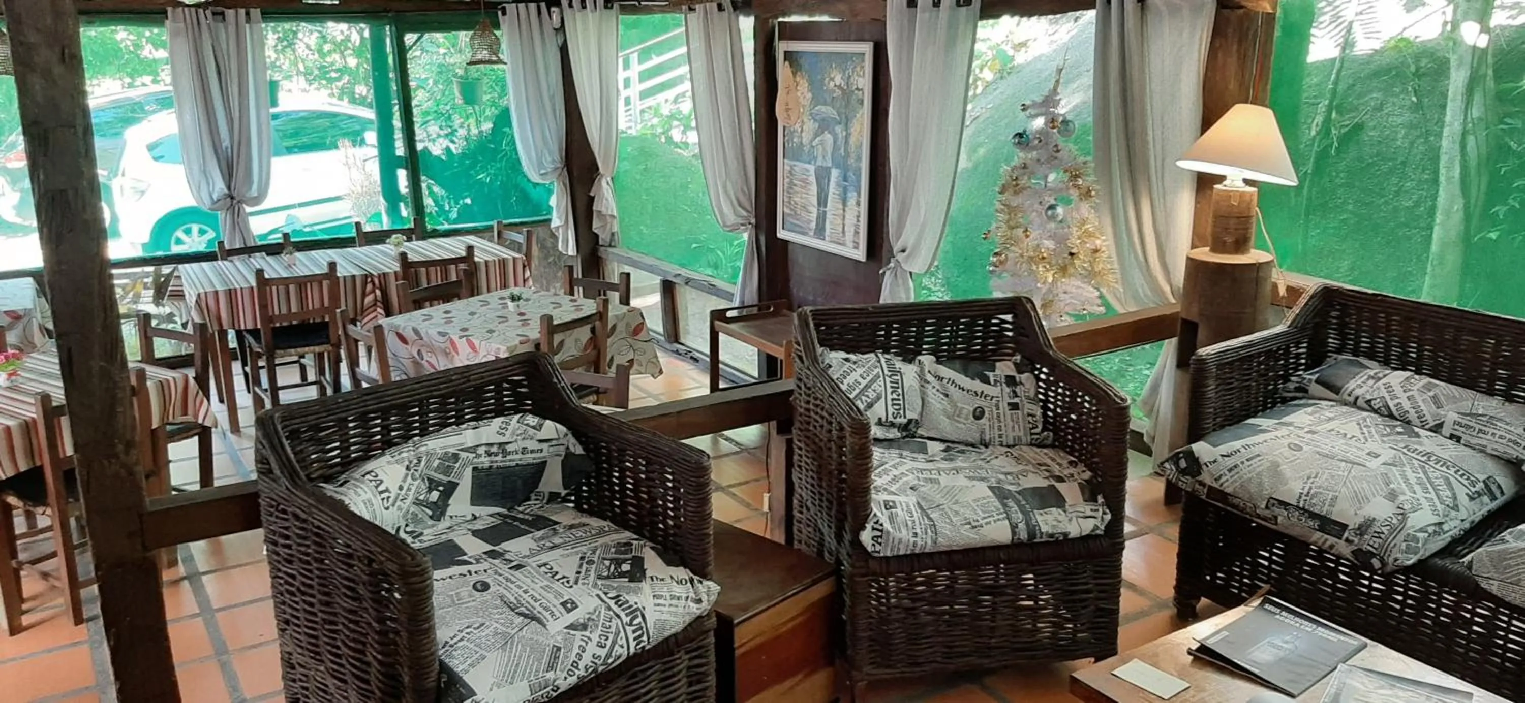 Living room in Pousada da Lagoinha