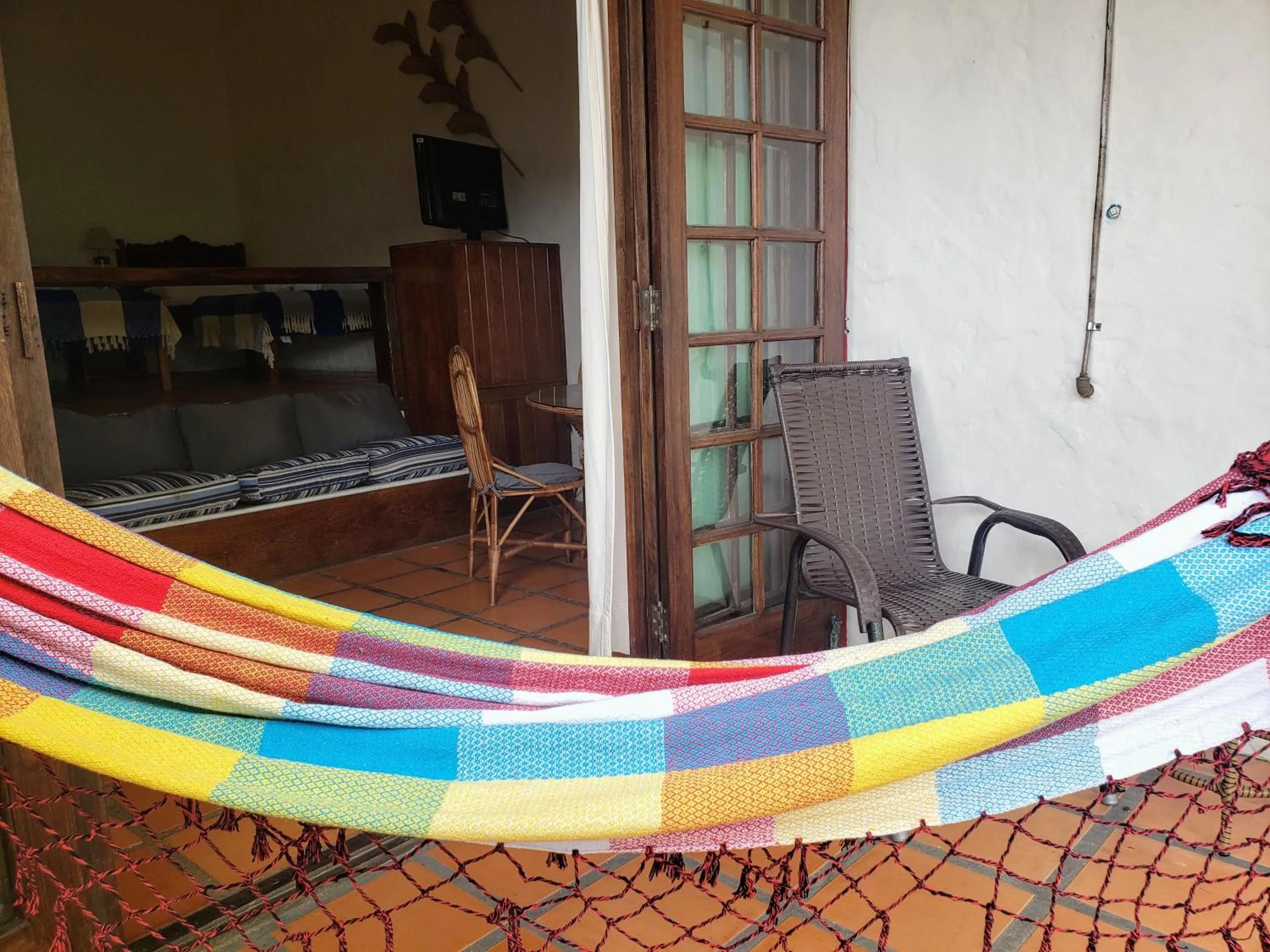 Patio in Pousada da Lagoinha