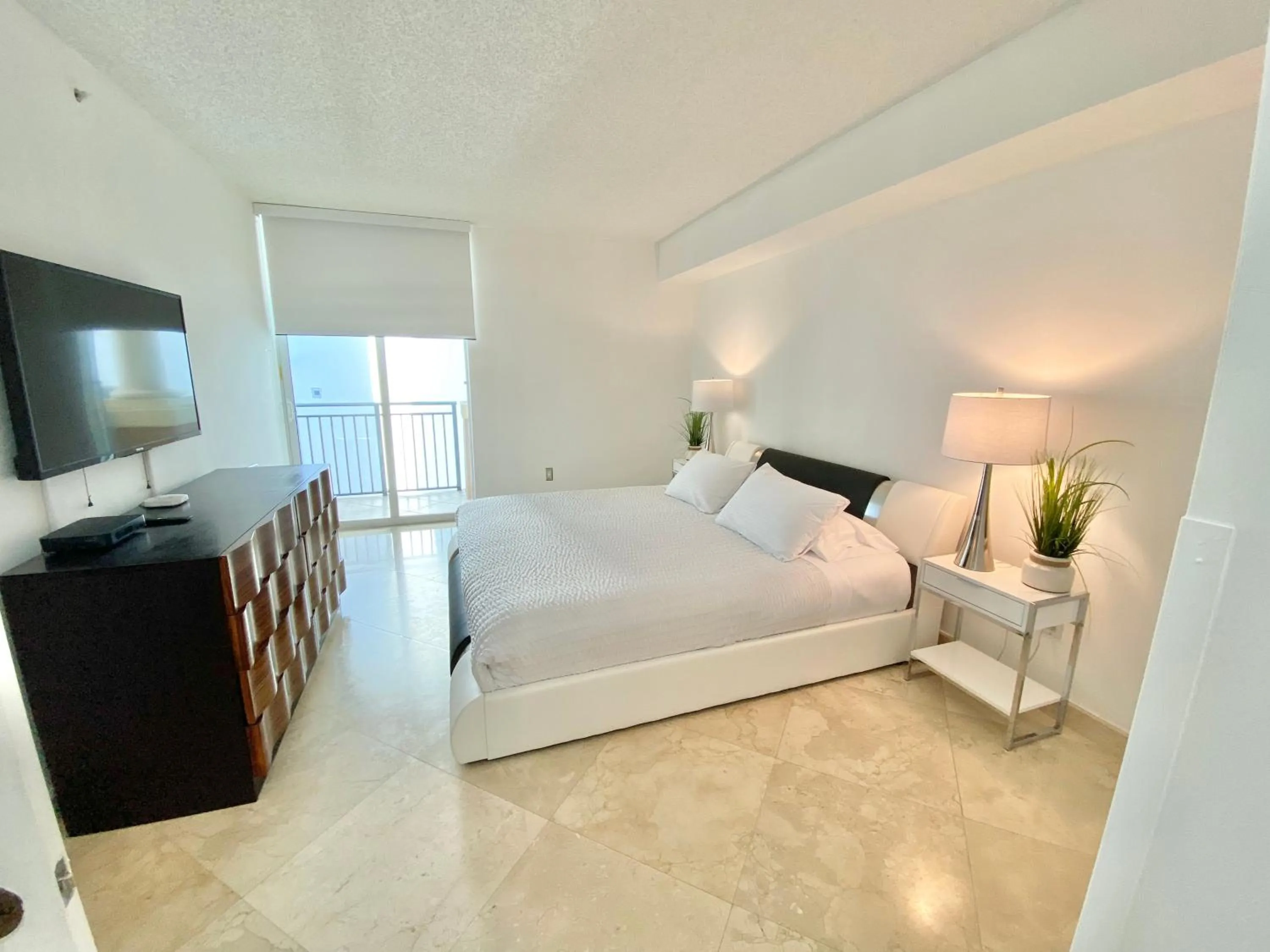 Bed in The King David Condos