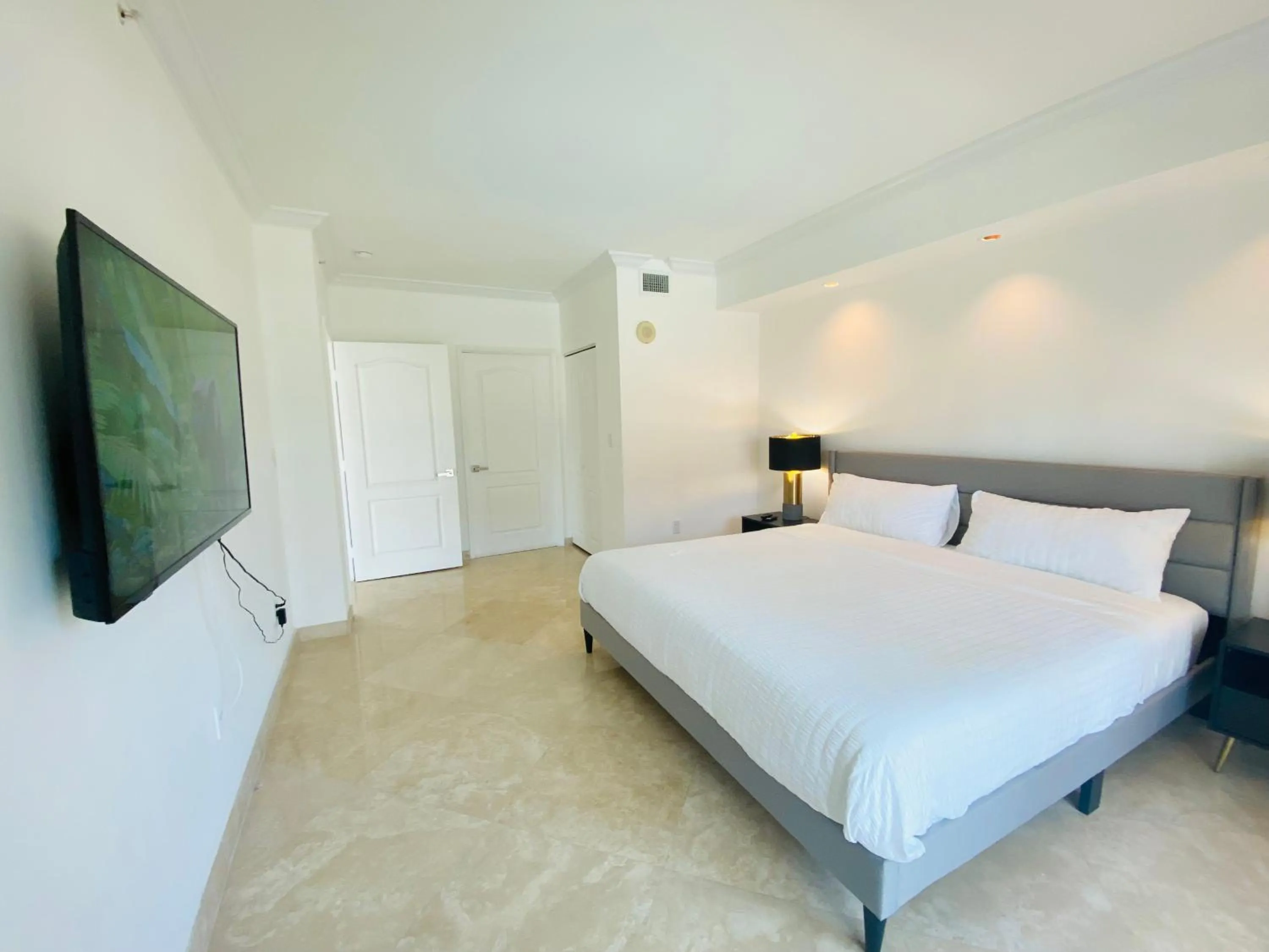 Bed in The King David Condos