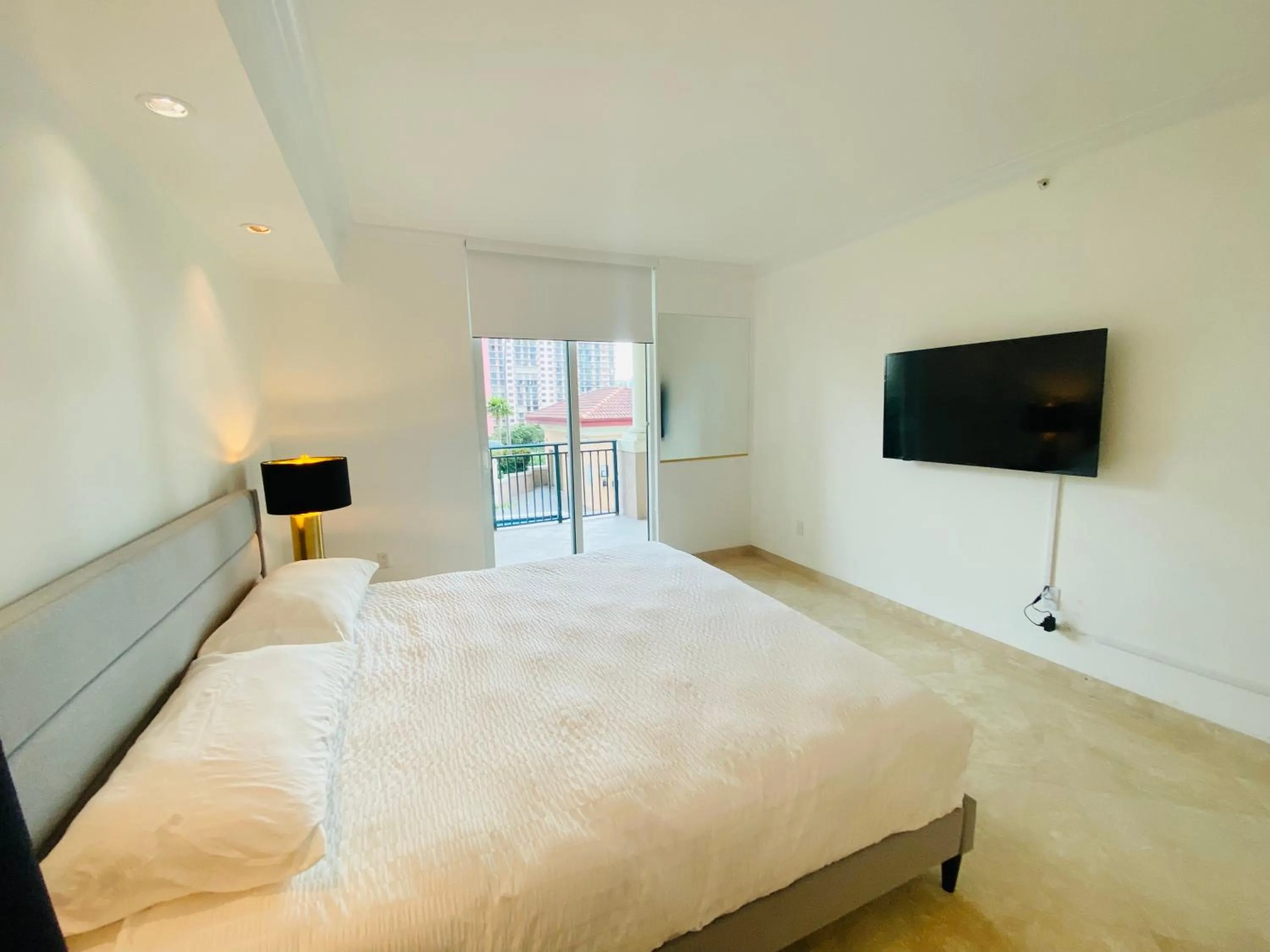 Bed in The King David Condos