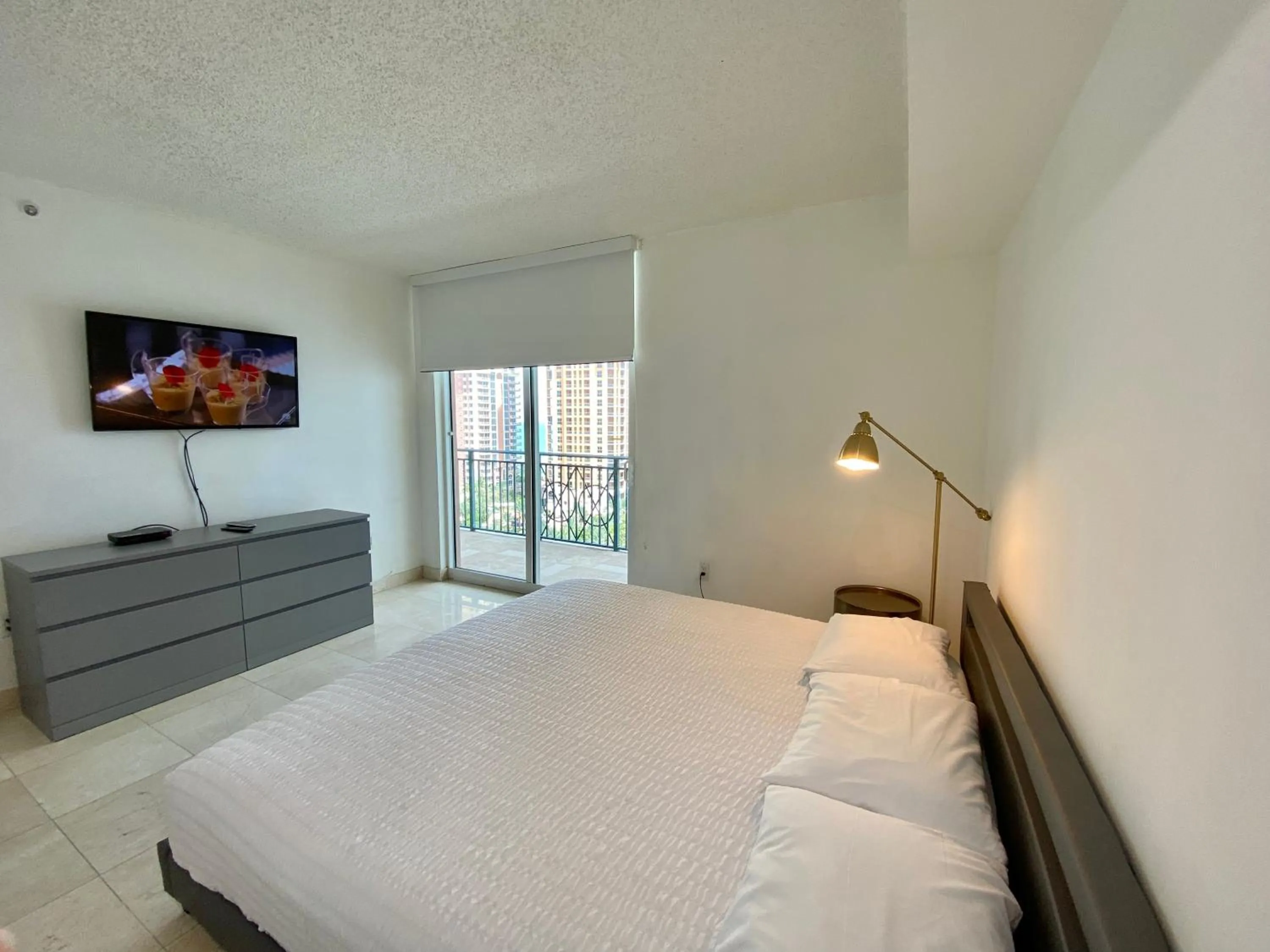 Bed in The King David Condos