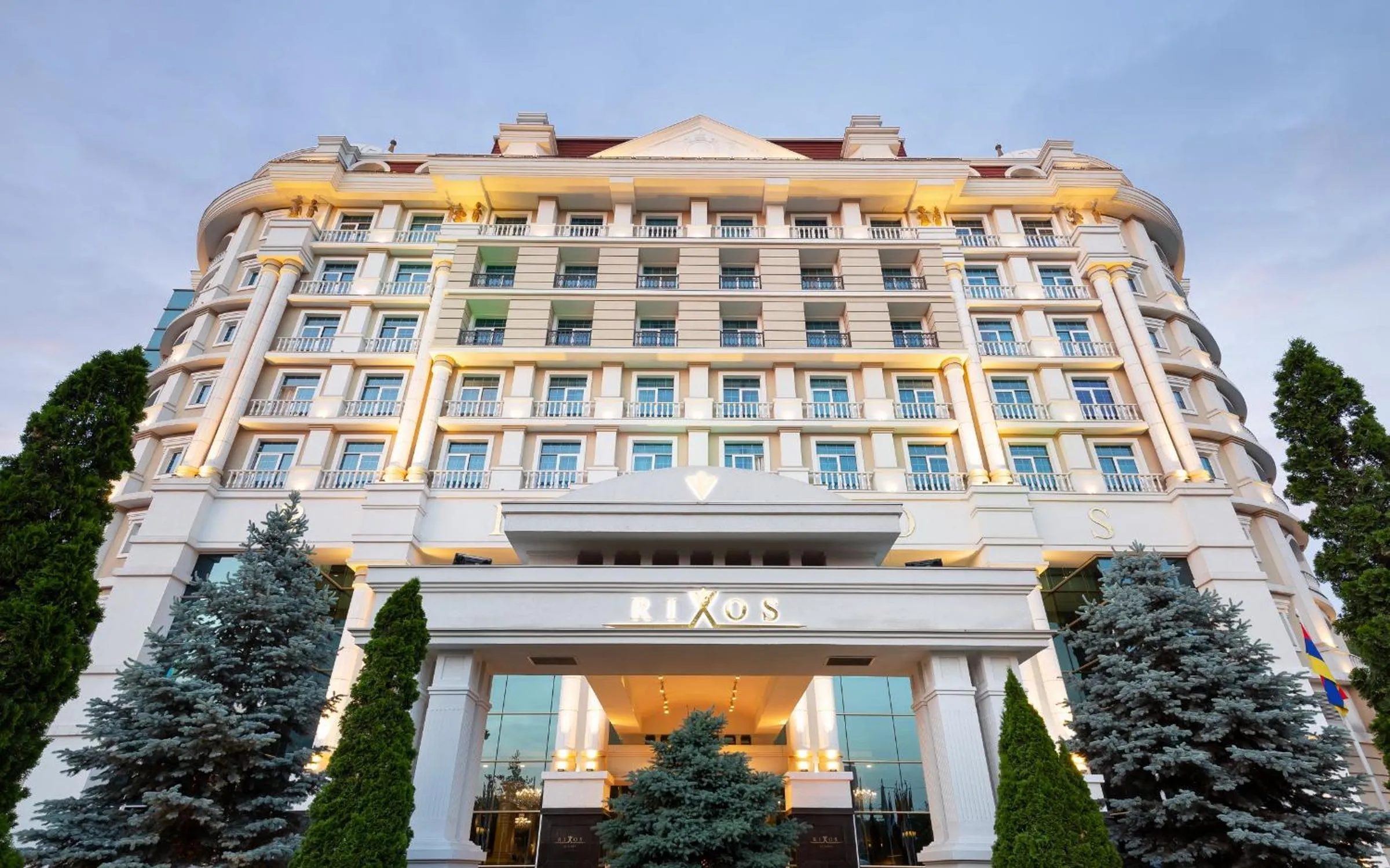 Property building in Rixos Almaty