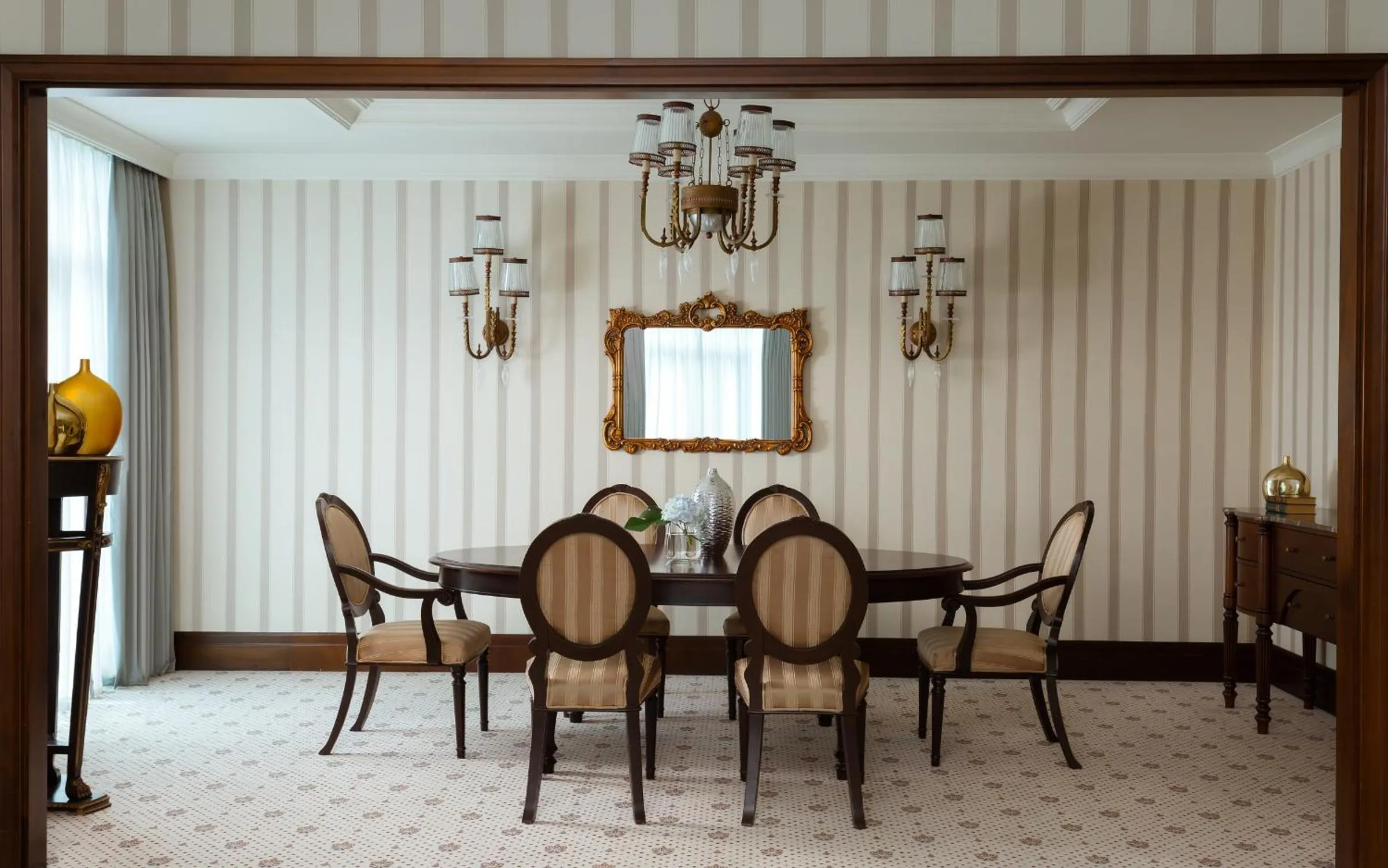 Dining area in Rixos Almaty