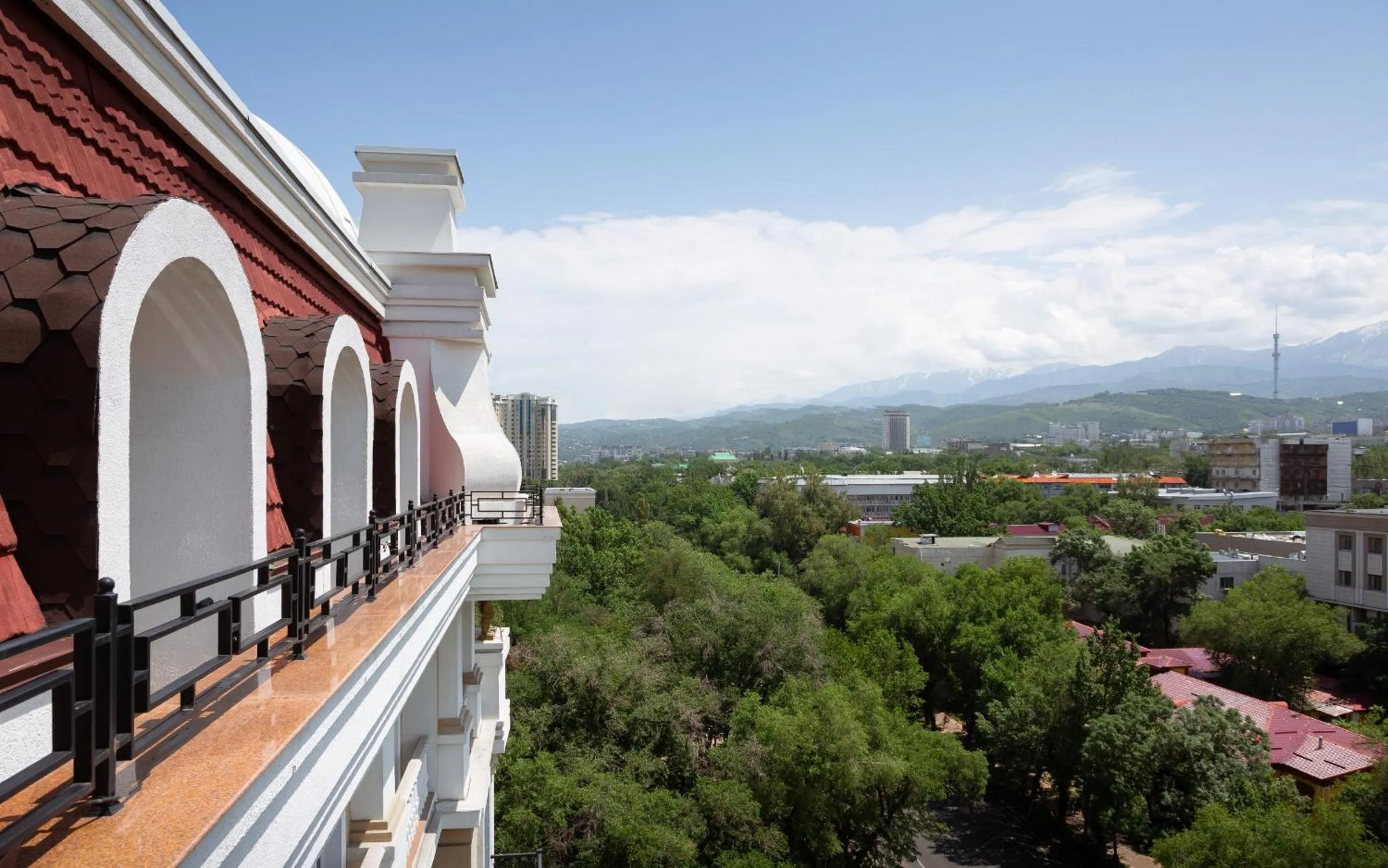 Balcony/Terrace in Rixos Almaty