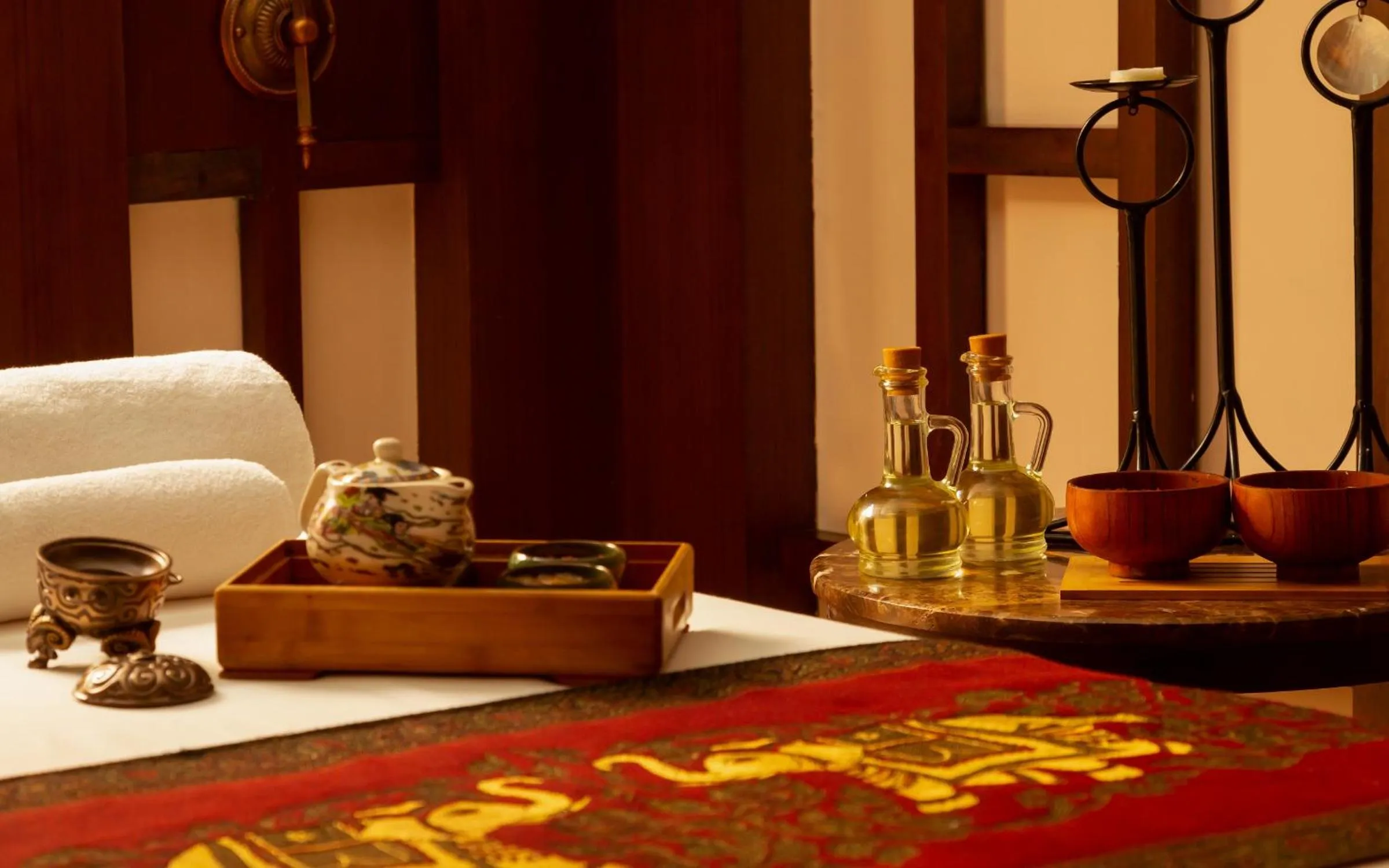 Massage in Rixos Almaty