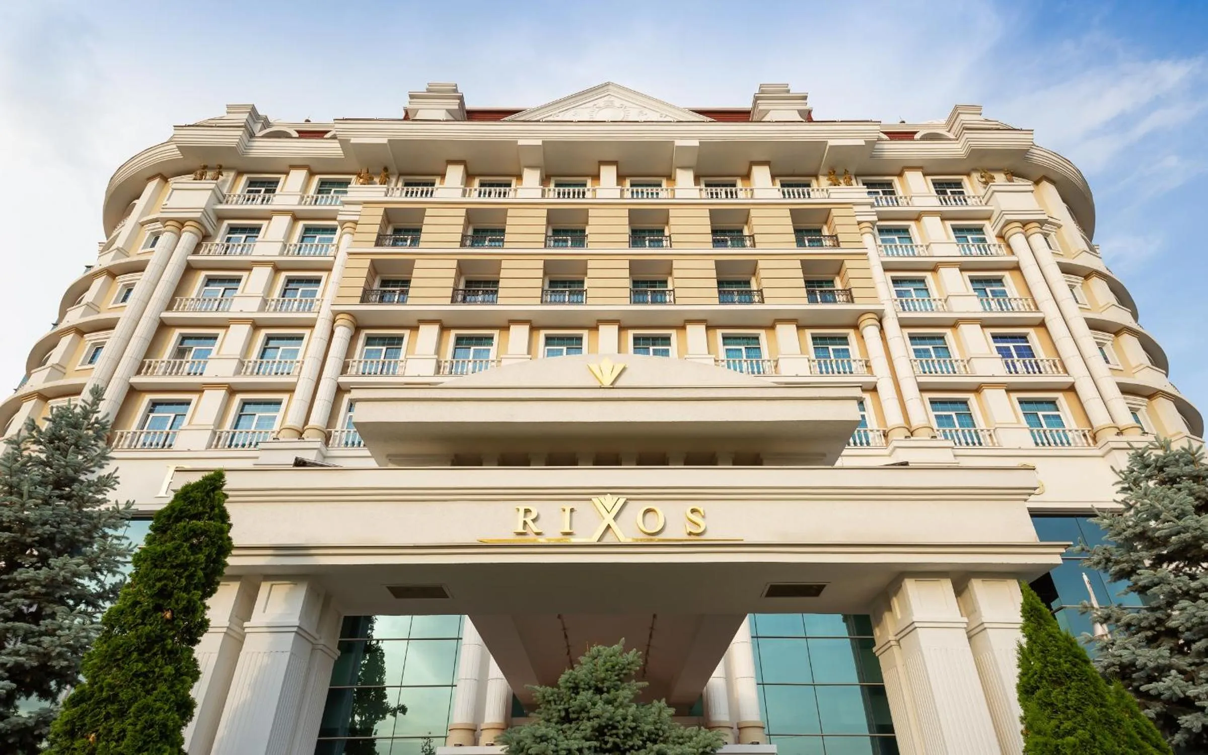 Property building in Rixos Almaty