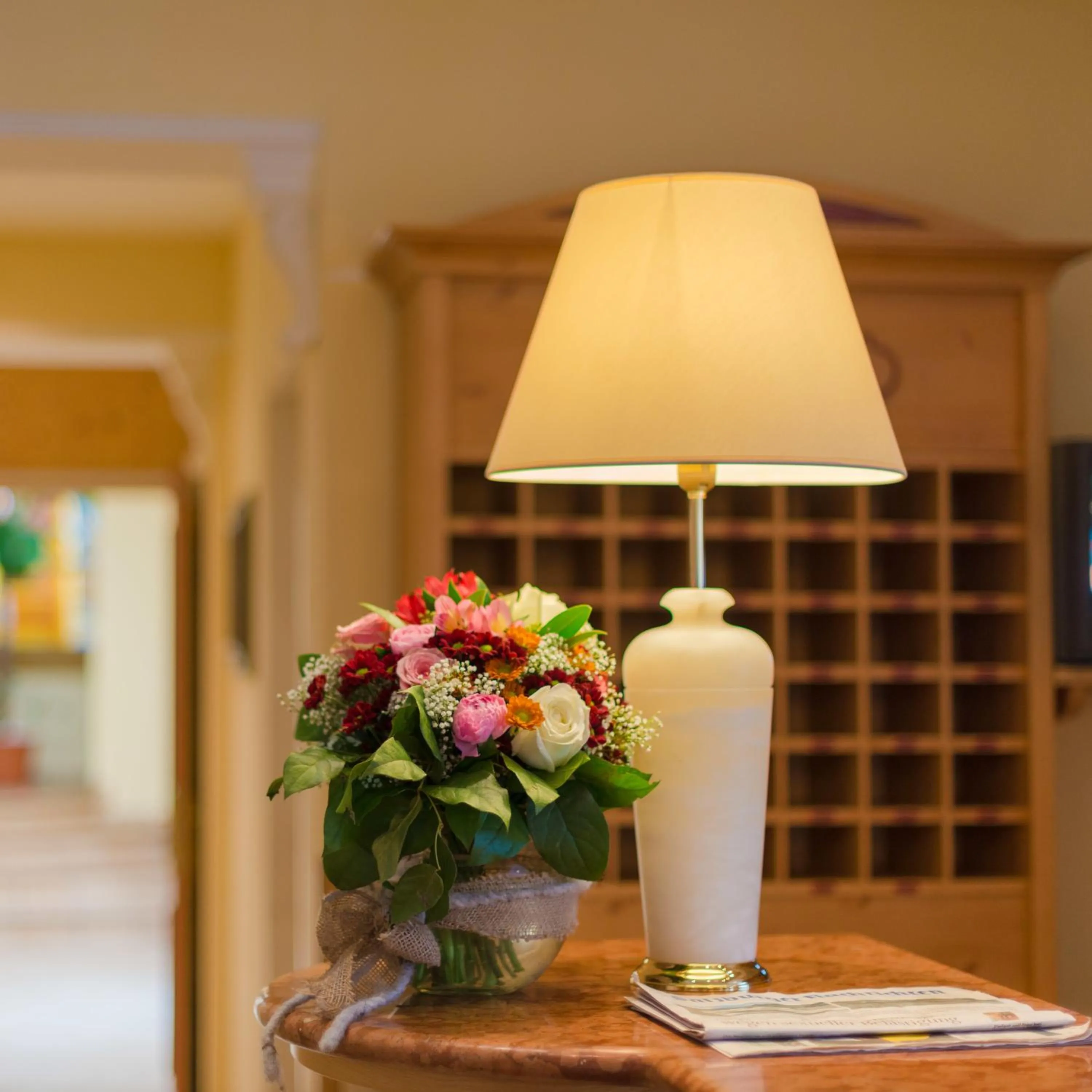 Lobby or reception in Landhaus St. Georg